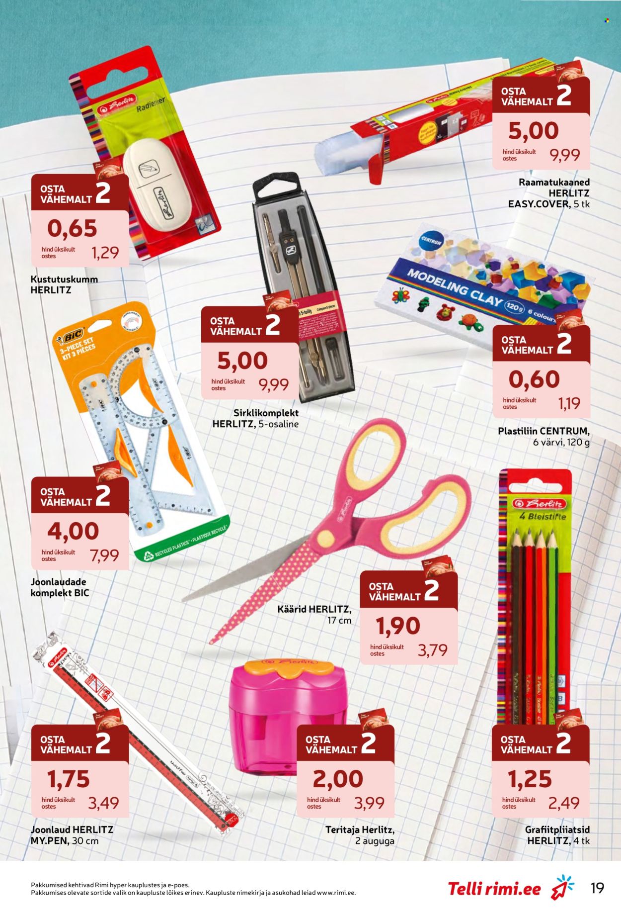 Rimi kliendileht - Tagasi kooli! (28.07 - 7.09.2026)