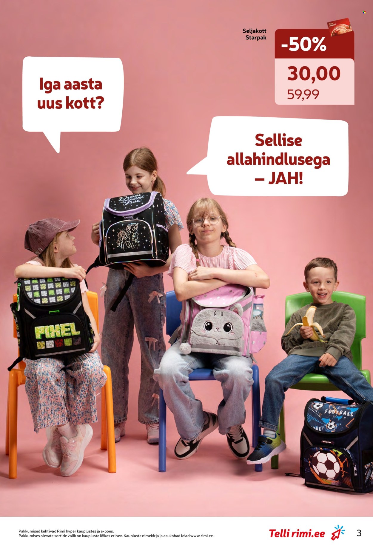 Rimi kliendileht - Tagasi kooli! (28.07 - 7.09.2026)