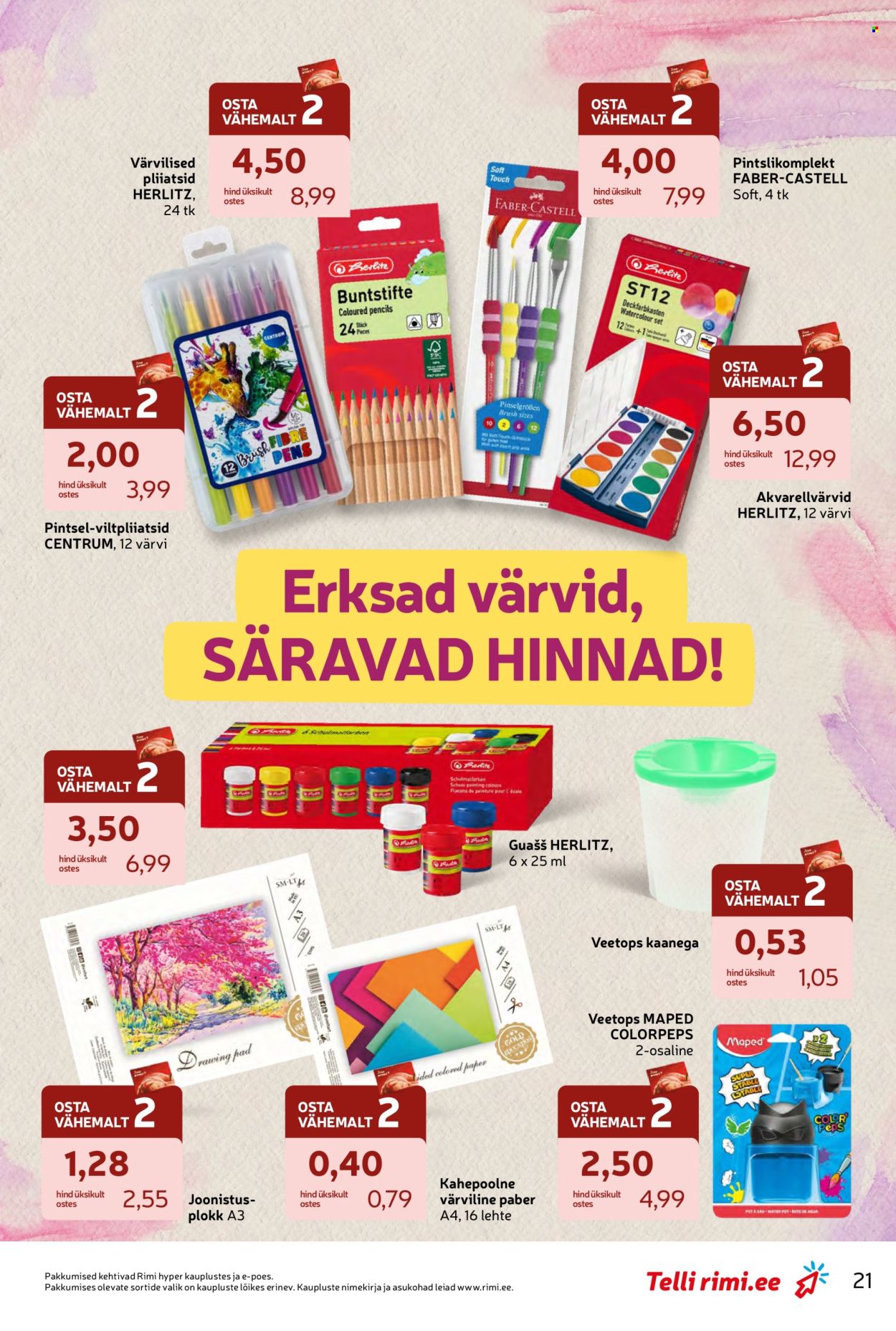 Rimi kliendileht - Tagasi kooli! (28.07 - 7.09.2026)
