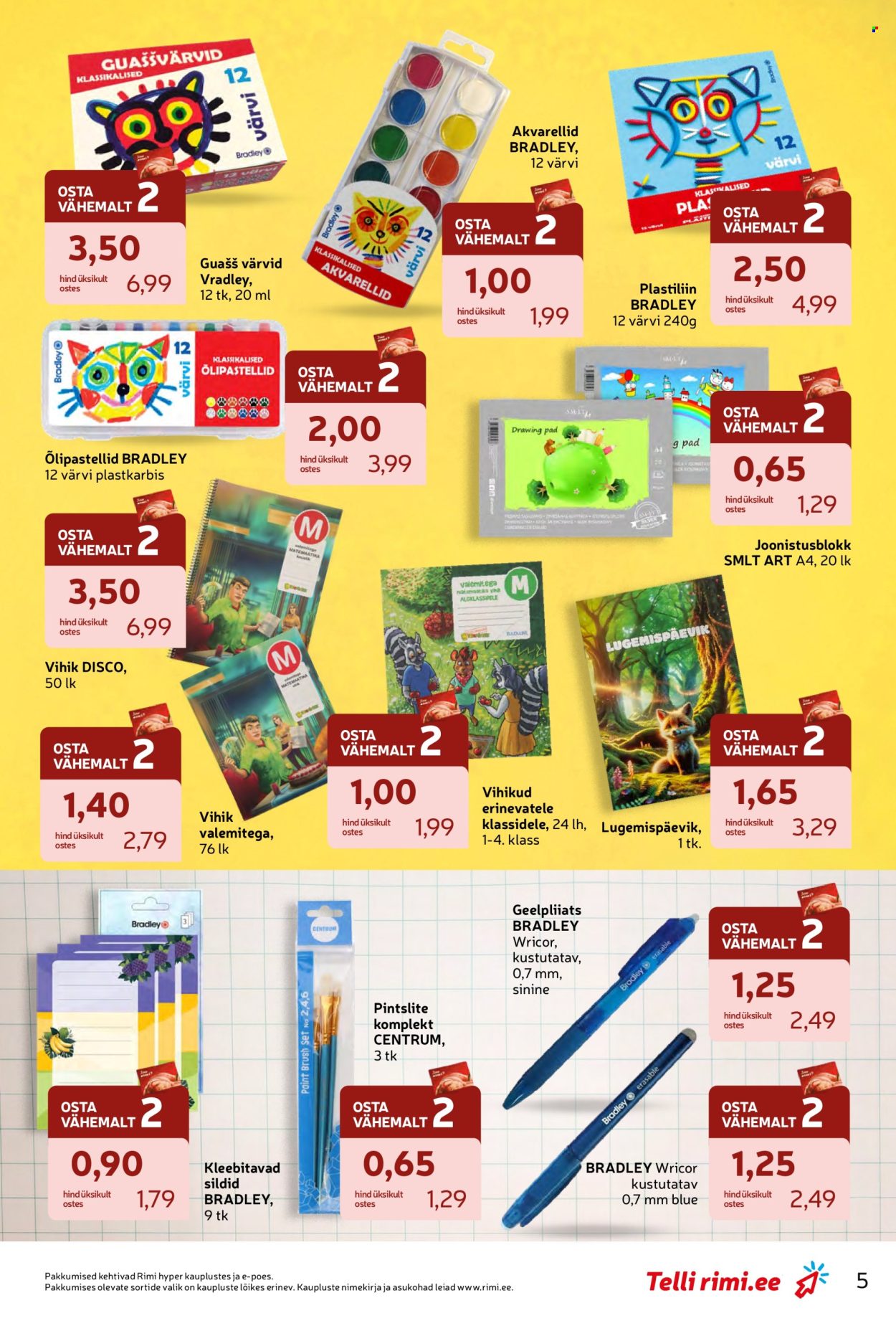 Rimi kliendileht - Tagasi kooli! (28.07 - 7.09.2026)