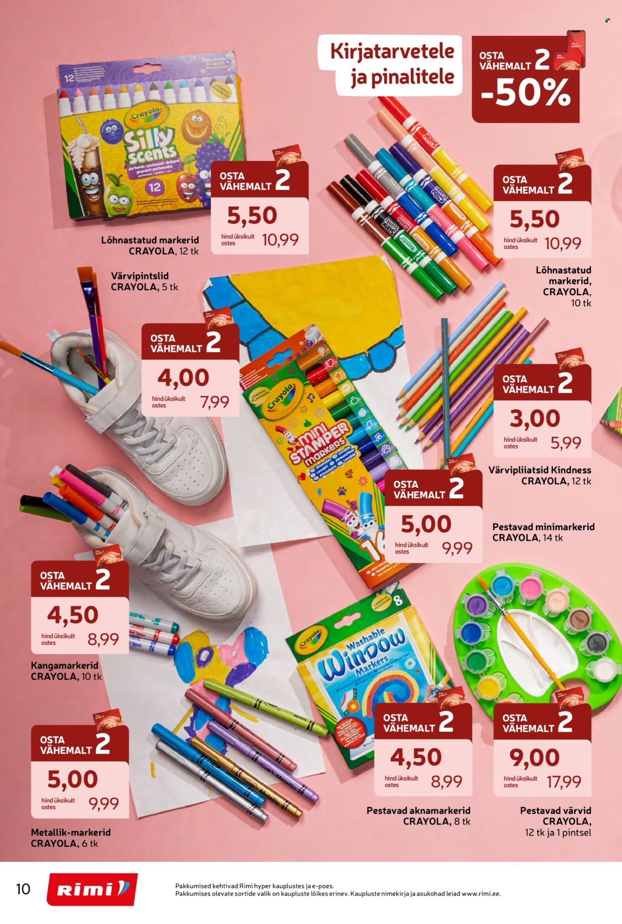 Rimi kliendileht - Tagasi kooli! (28.07 - 7.09.2026)
