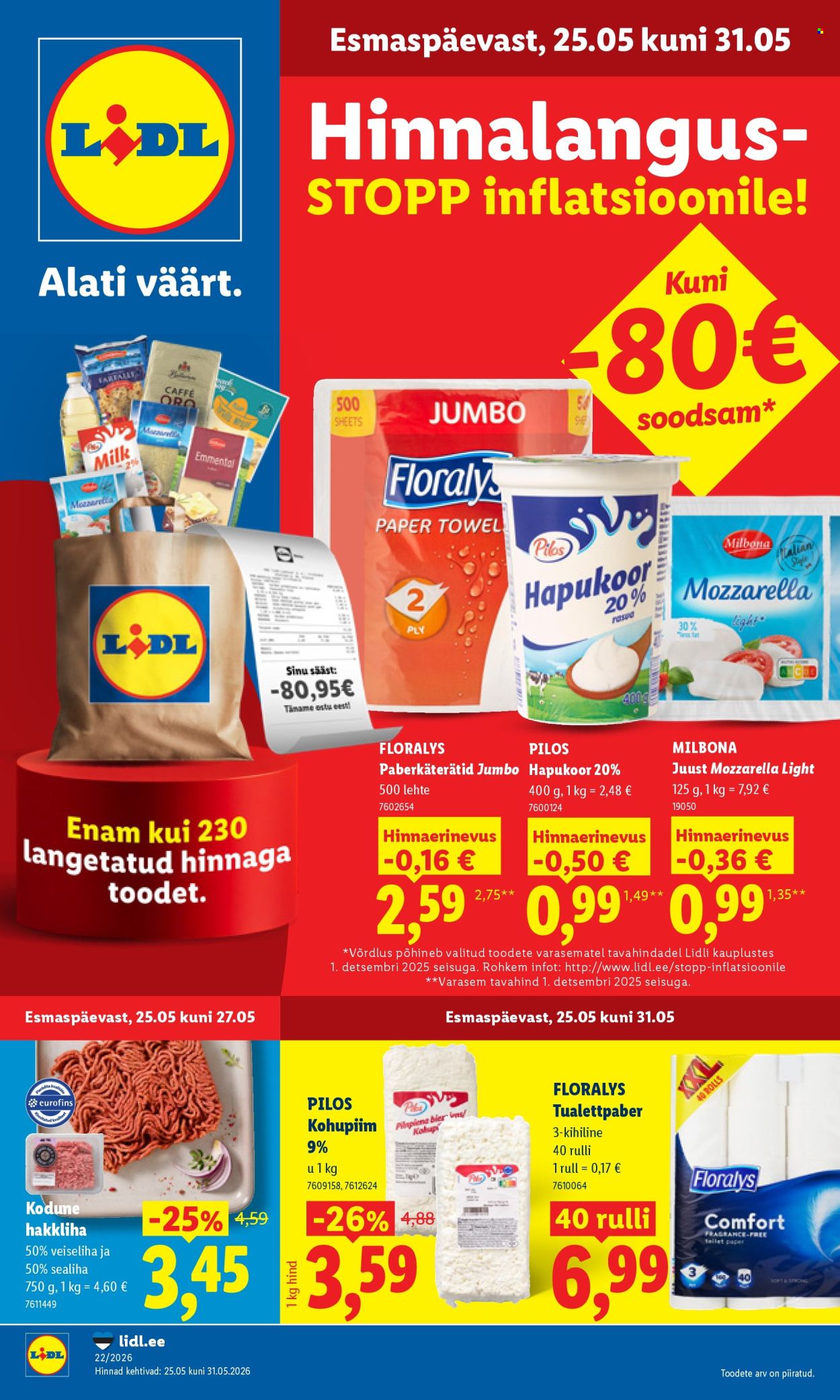 Lidl kliendileht - Kliendileht (25.05 - 31.05.2026)
