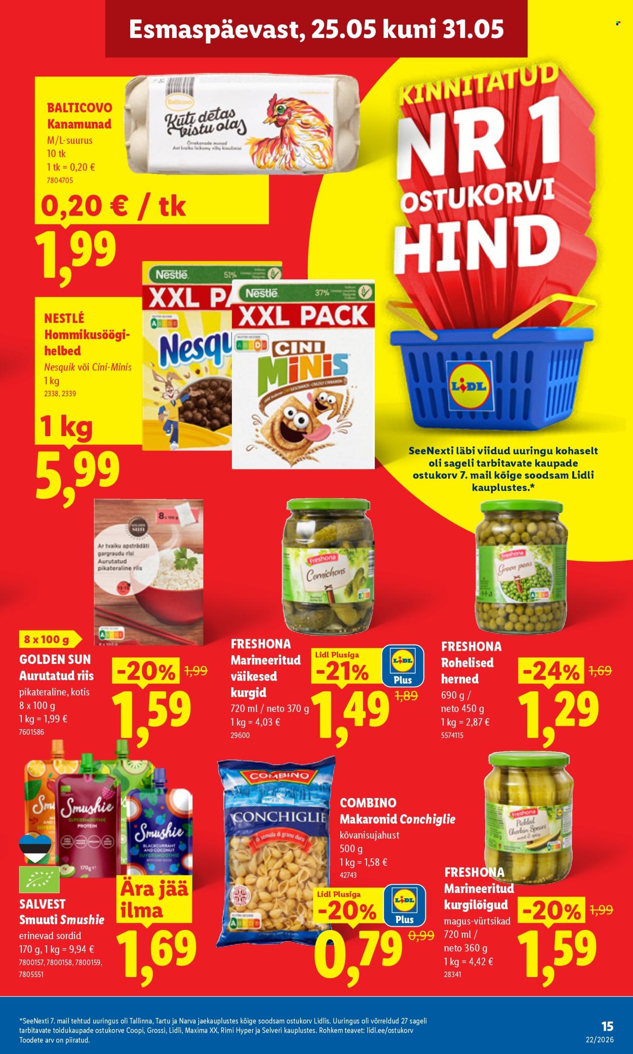 Lidl kliendileht - Kliendileht (25.05 - 31.05.2026)