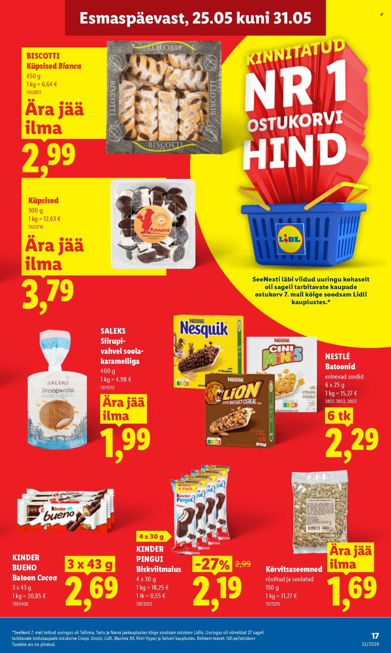 Lidl kliendileht - Kliendileht (25.05 - 31.05.2026)