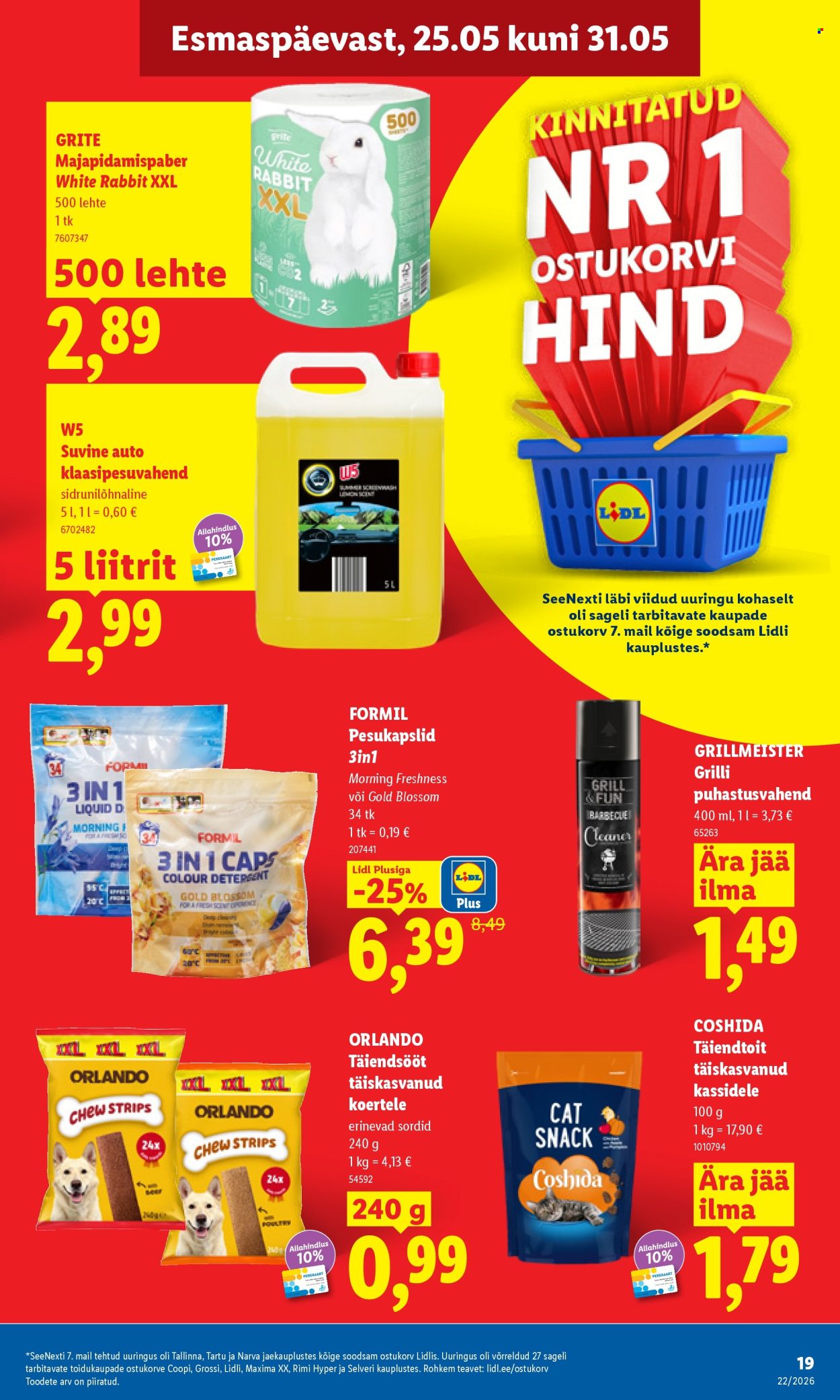 Lidl kliendileht - Kliendileht (25.05 - 31.05.2026)