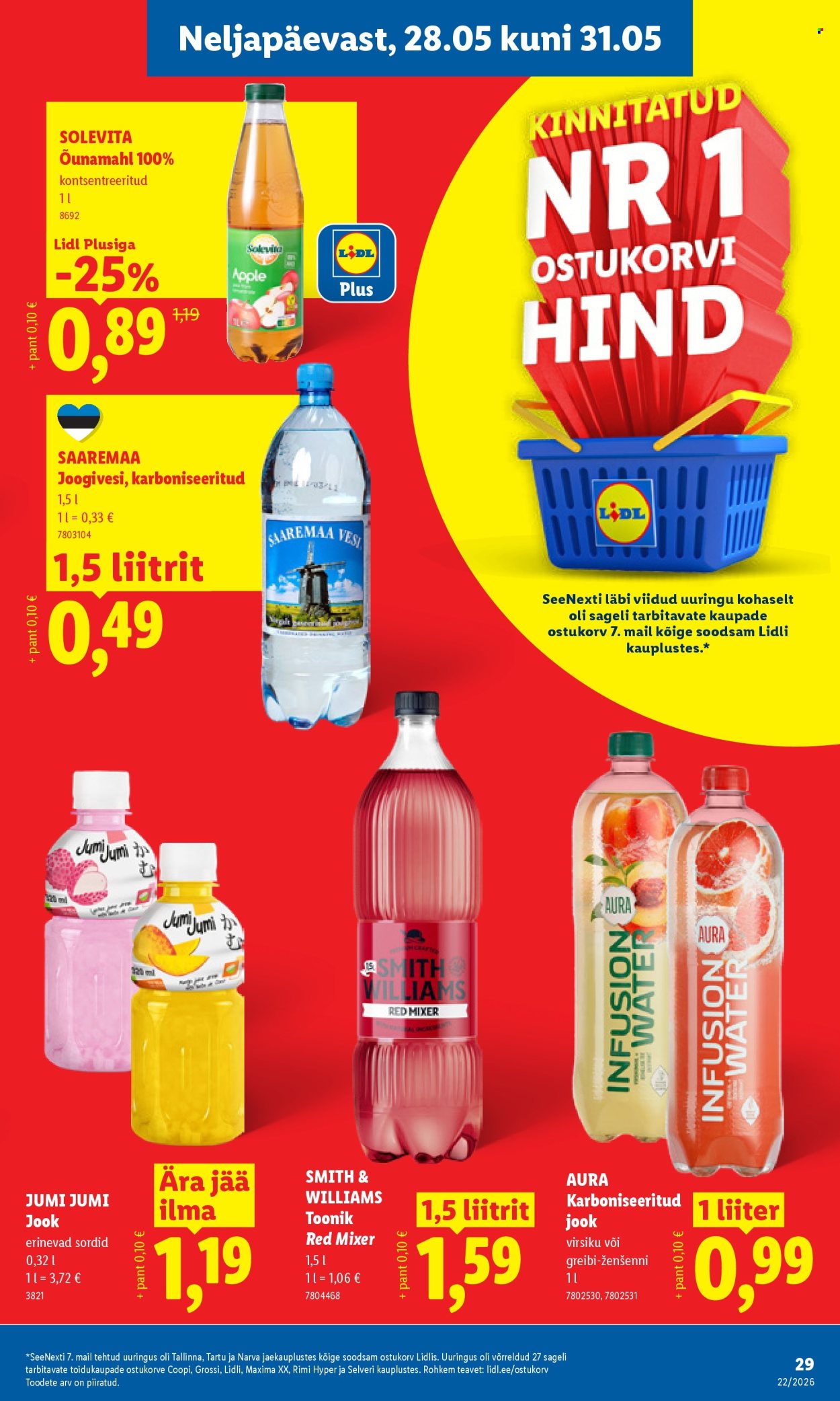 Lidl kliendileht - Kliendileht (25.05 - 31.05.2026)