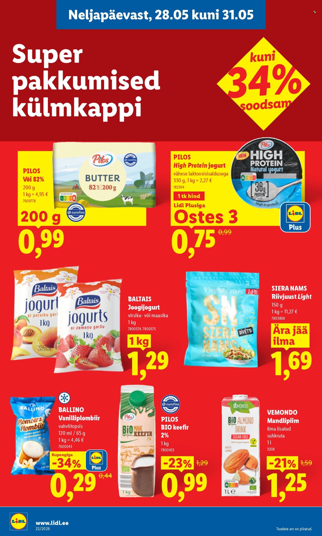 Lidl kliendileht - Kliendileht (25.05 - 31.05.2026)