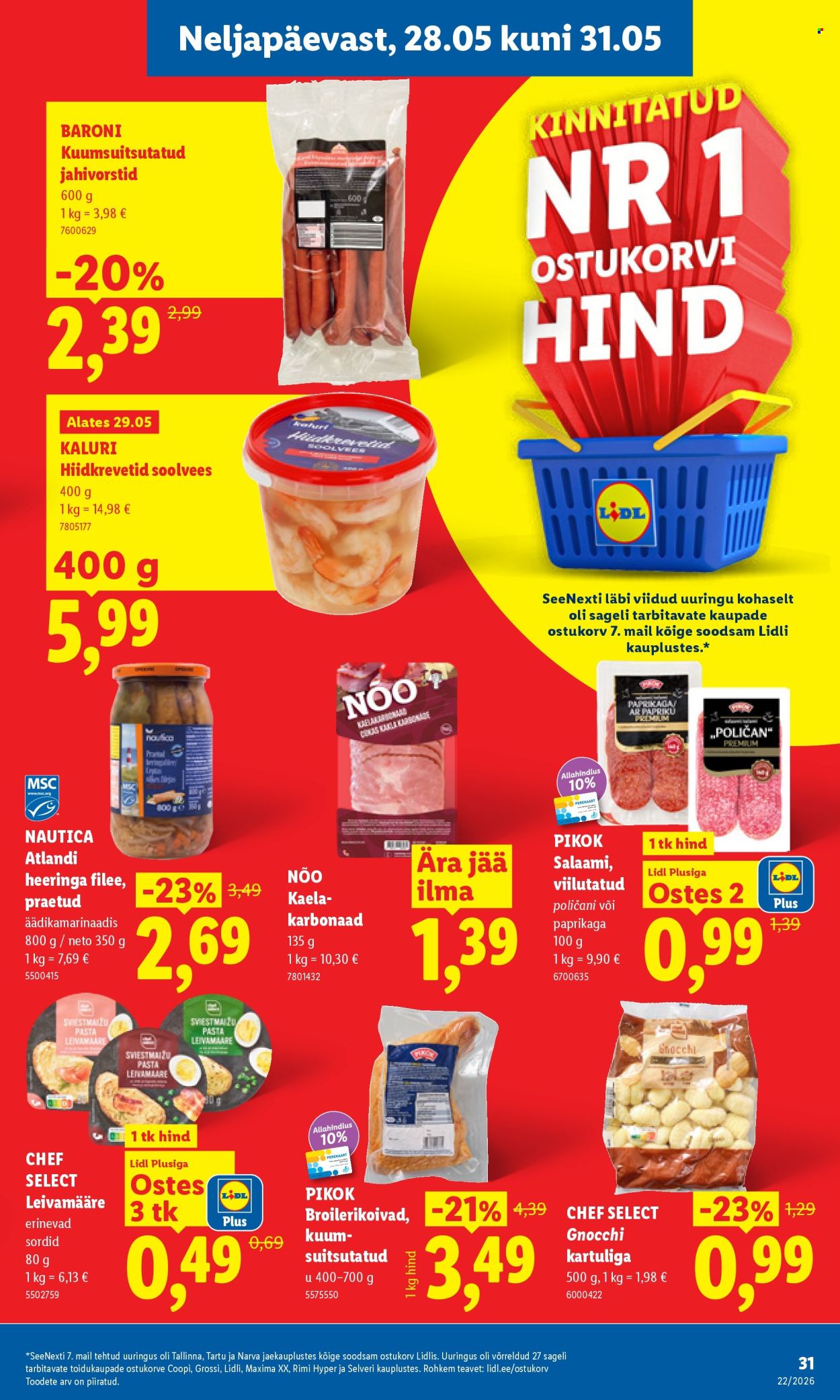 Lidl kliendileht - Kliendileht (25.05 - 31.05.2026)