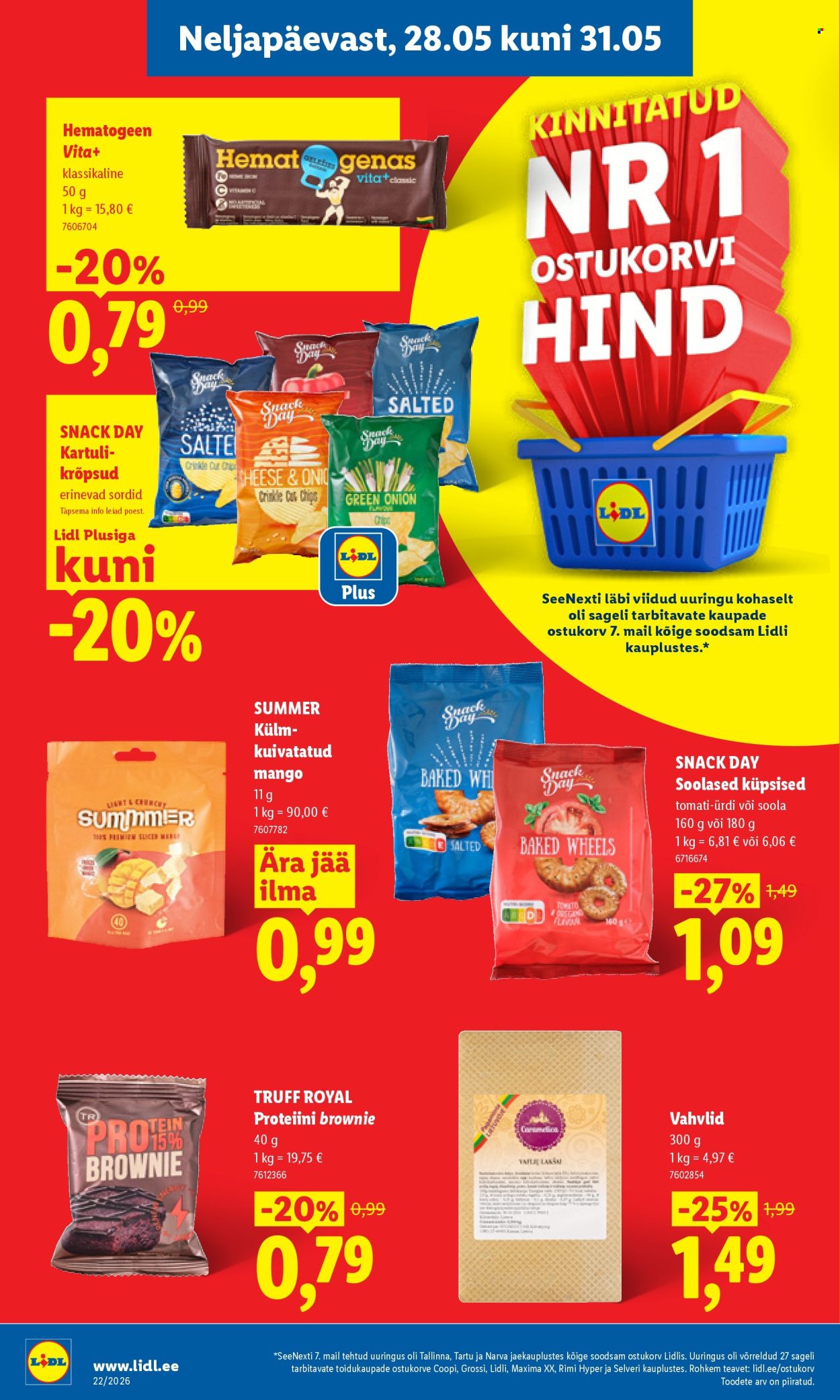 Lidl kliendileht - Kliendileht (25.05 - 31.05.2026)
