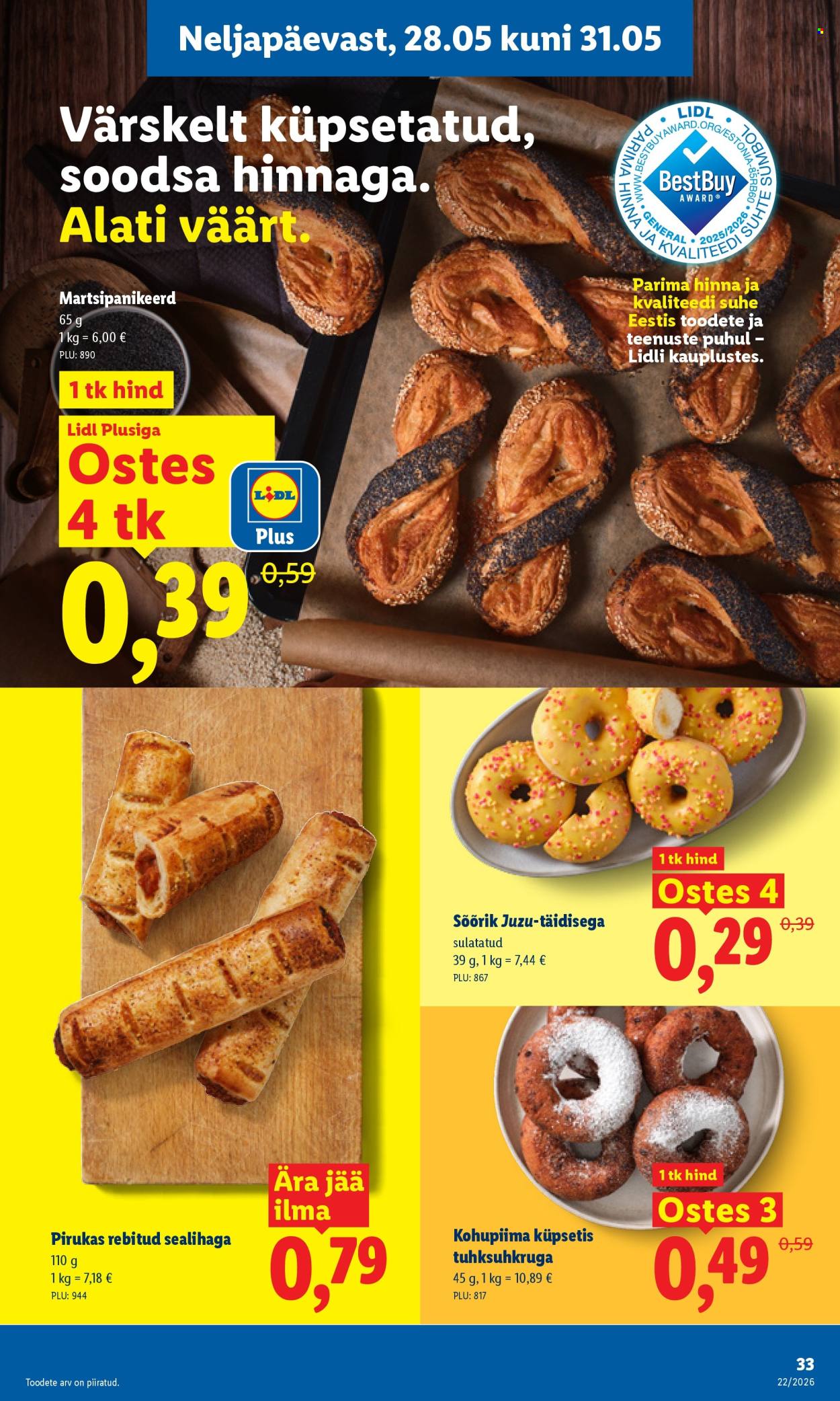 Lidl kliendileht - Kliendileht (25.05 - 31.05.2026)