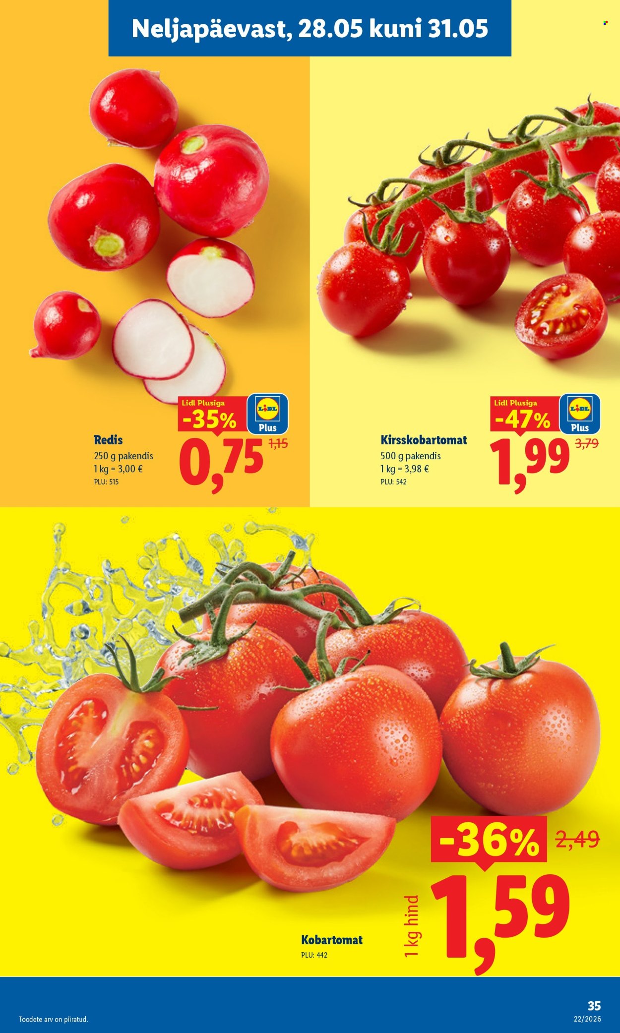 Lidl kliendileht - Kliendileht (25.05 - 31.05.2026)