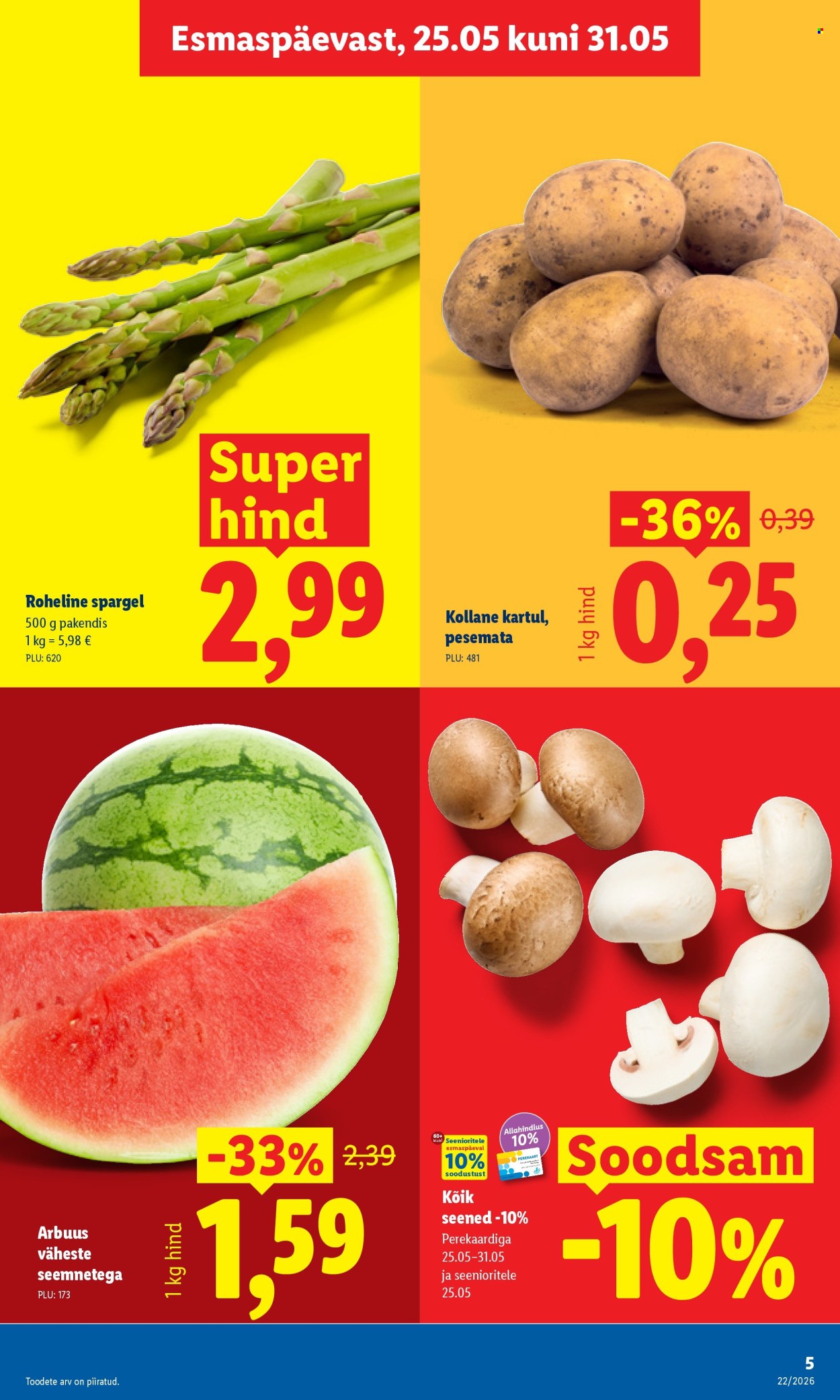 Lidl kliendileht - Kliendileht (25.05 - 31.05.2026)