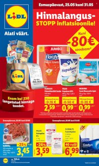 Lidl kliendileht - Kliendileht (25.05 - 31.05.2026)