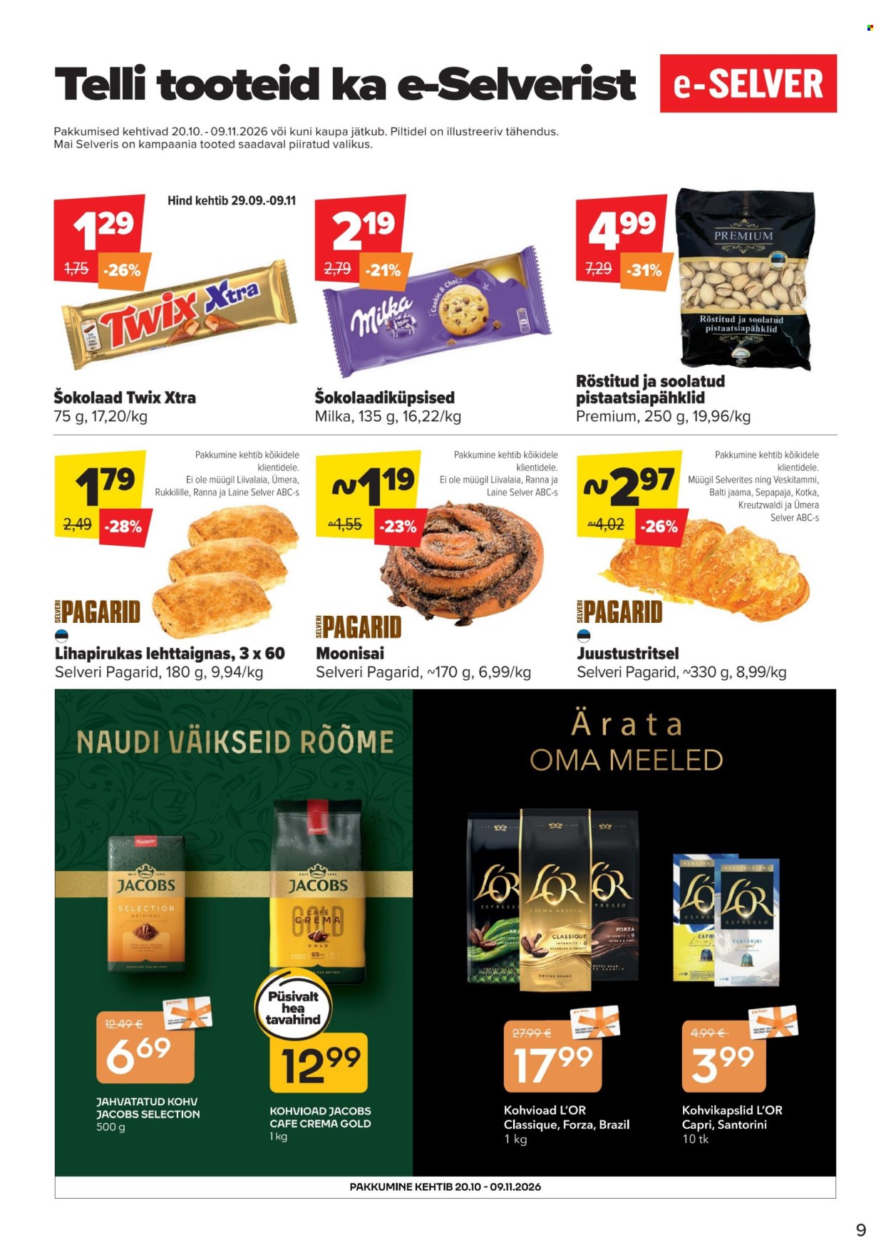 Selver kliendileht (20.10 - 9.11.2026)