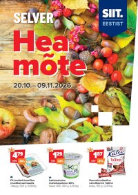 Selver kliendileht (20.10 - 9.11.2026)