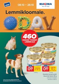 Maxima kliendileht (8.10 - 28.10.2026)