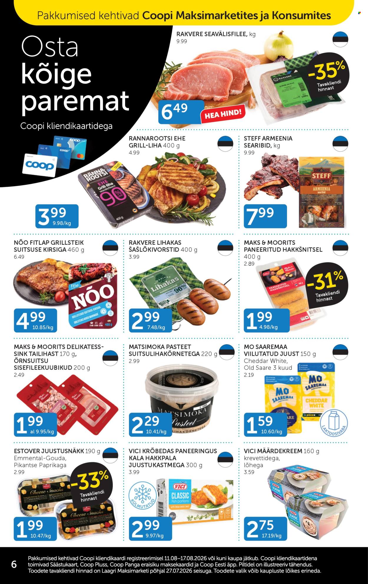 Coop kliendileht (11.08 - 17.08.2026)