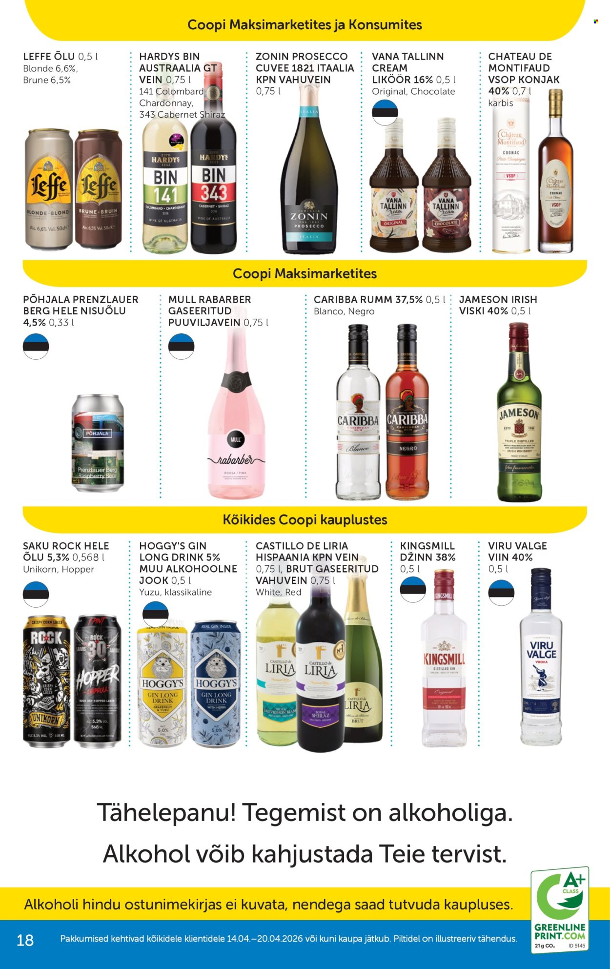 Coop kliendileht (14.04 - 20.04.2026)
