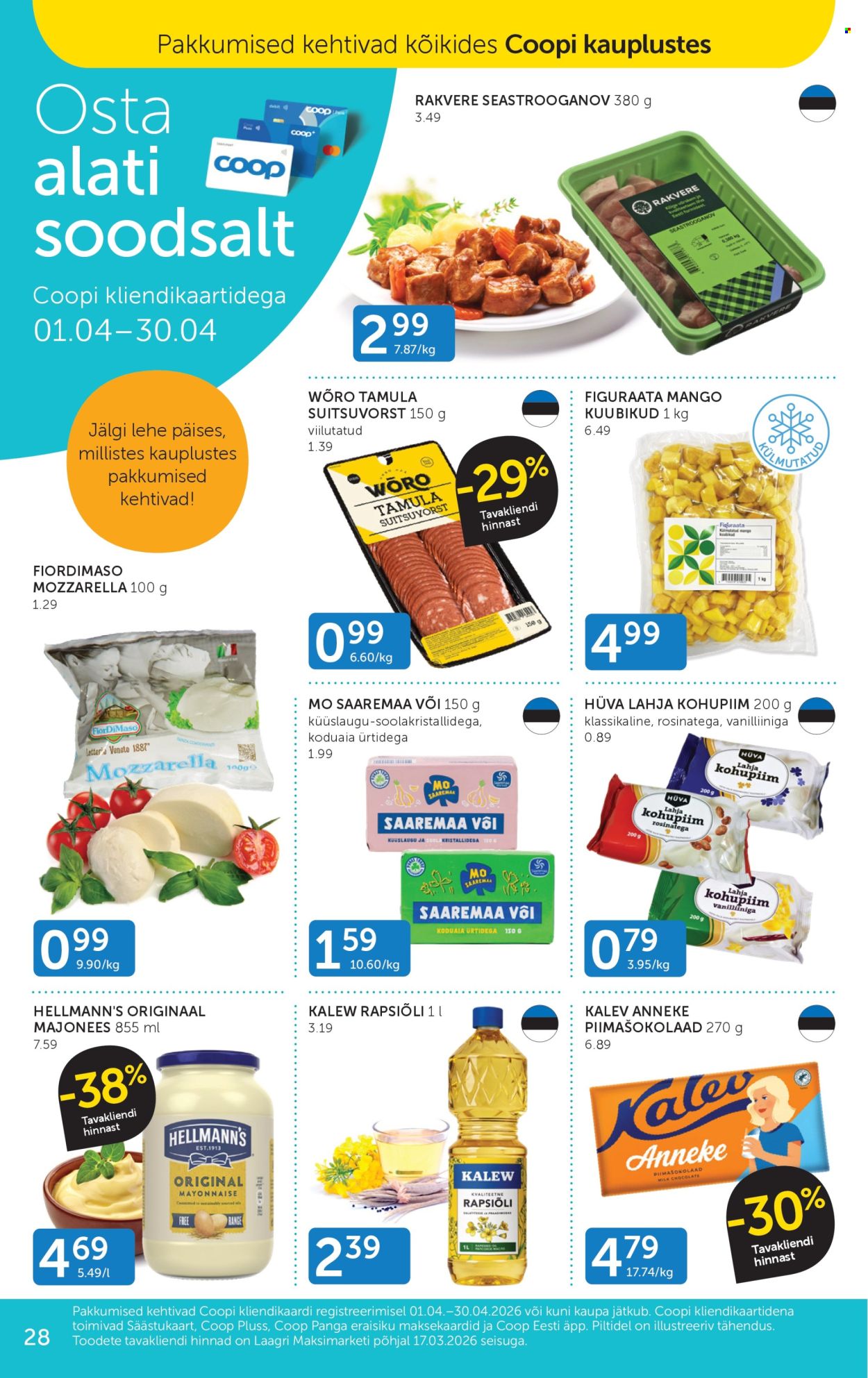 Coop kliendileht (14.04 - 20.04.2026)