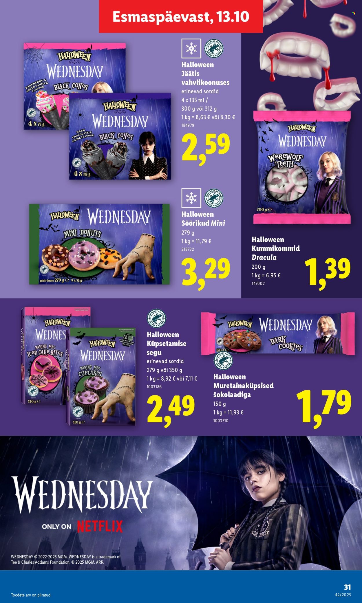 Lidl kliendileht - Nädalalõpu pakkumised (16.10 - 19.10.2025)