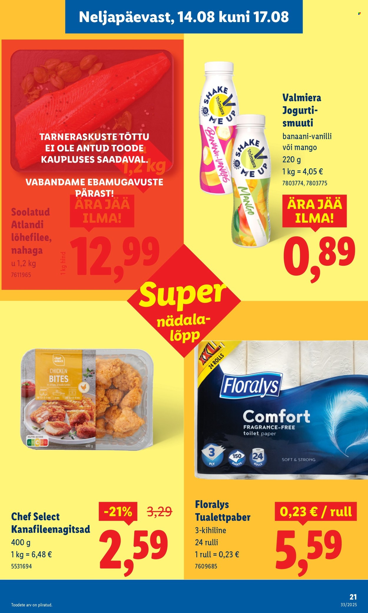 Lidl kliendileht - Kliendileht (14.08 - 17.08.2025)