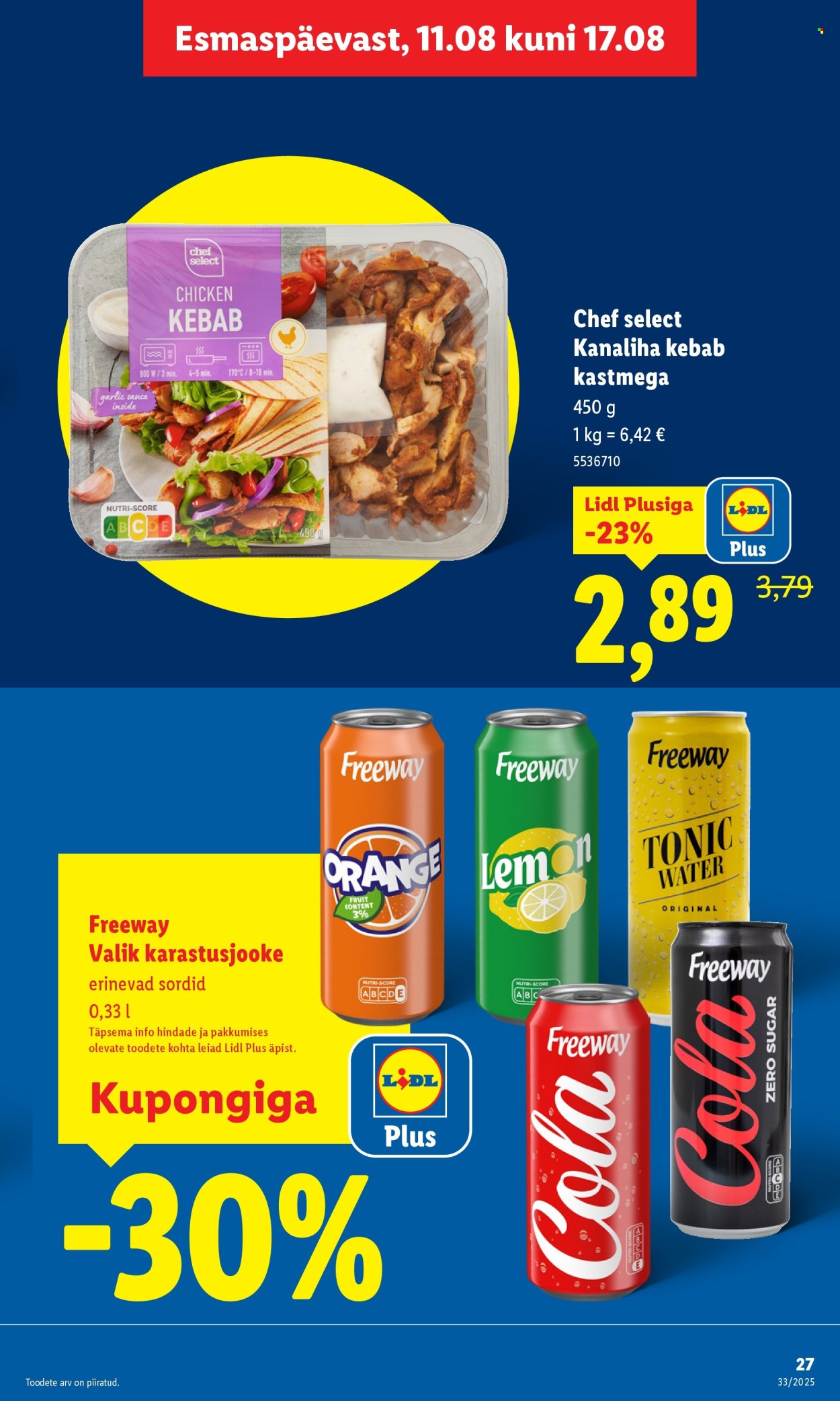 Lidl kliendileht - Kliendileht (14.08 - 17.08.2025)