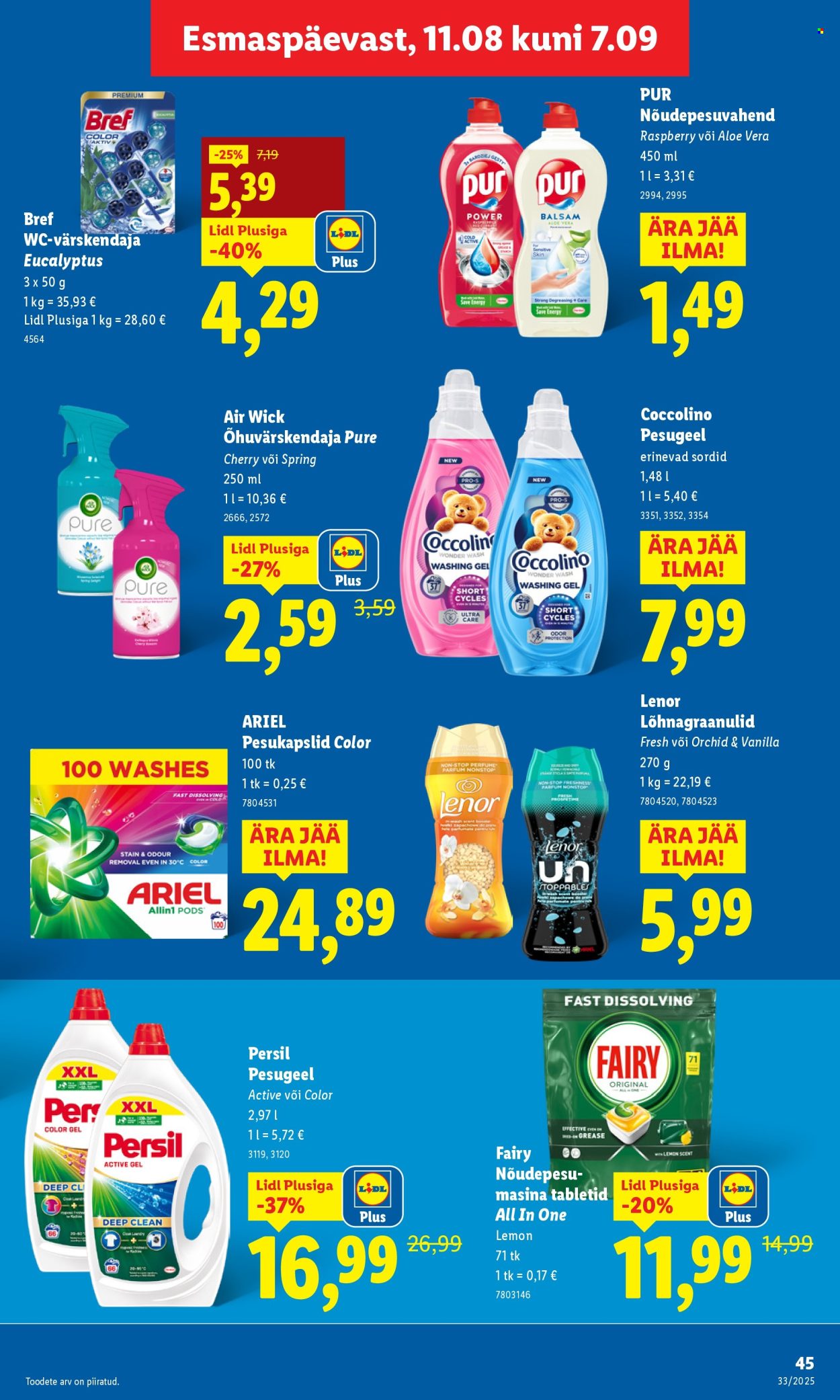 Lidl kliendileht - Kliendileht (14.08 - 17.08.2025)