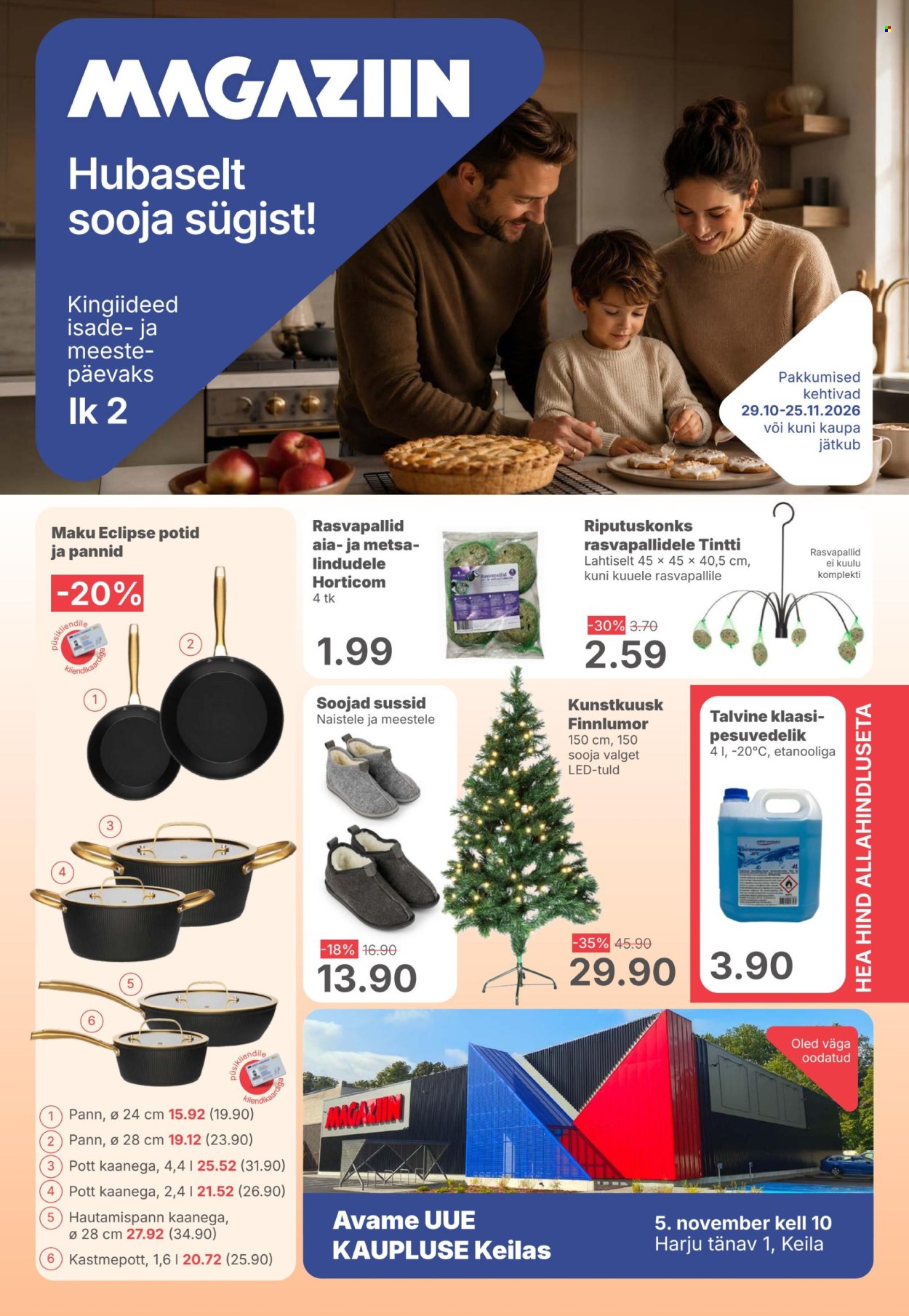 Magaziin kliendileht (29.10 - 25.11.2026)
