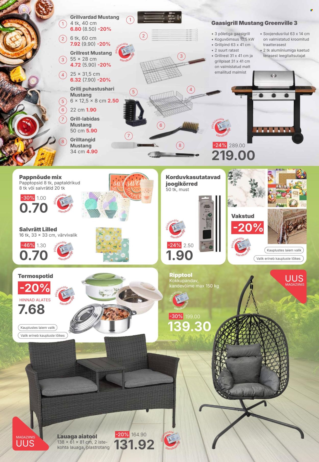 Magaziin kliendileht - Aprillikuu oodatud pakkumised (2.04 - 29.04.2026)
