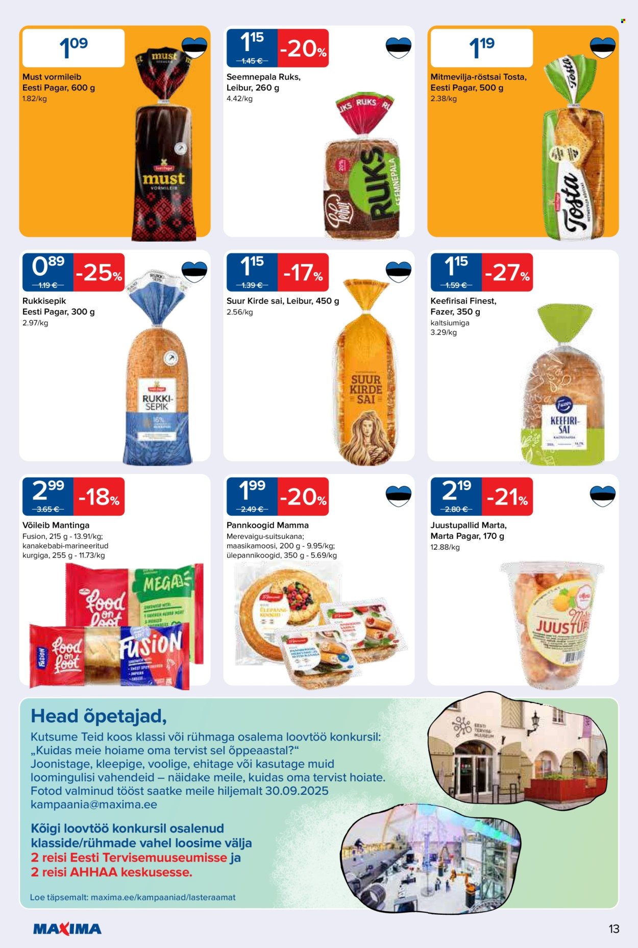 Maxima kliendileht - Maxima kliendileht nr.39 (23.09 - 29.09.2025)