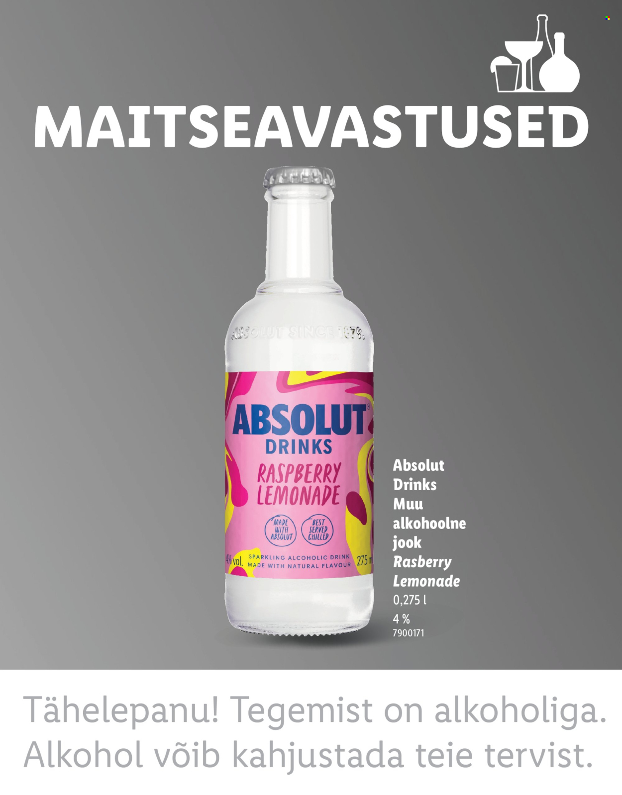 Lidl kliendileht - MAITSEAVASTUSED