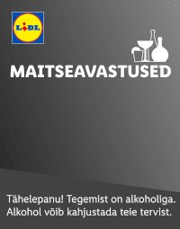 Lidl kliendileht - MAITSEAVASTUSED