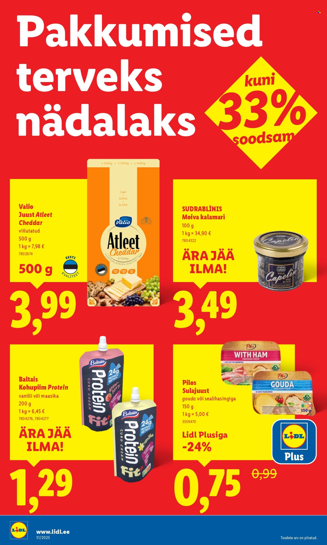 Lidl kliendileht - Kliendileht (28.07 - 3.08.2025)