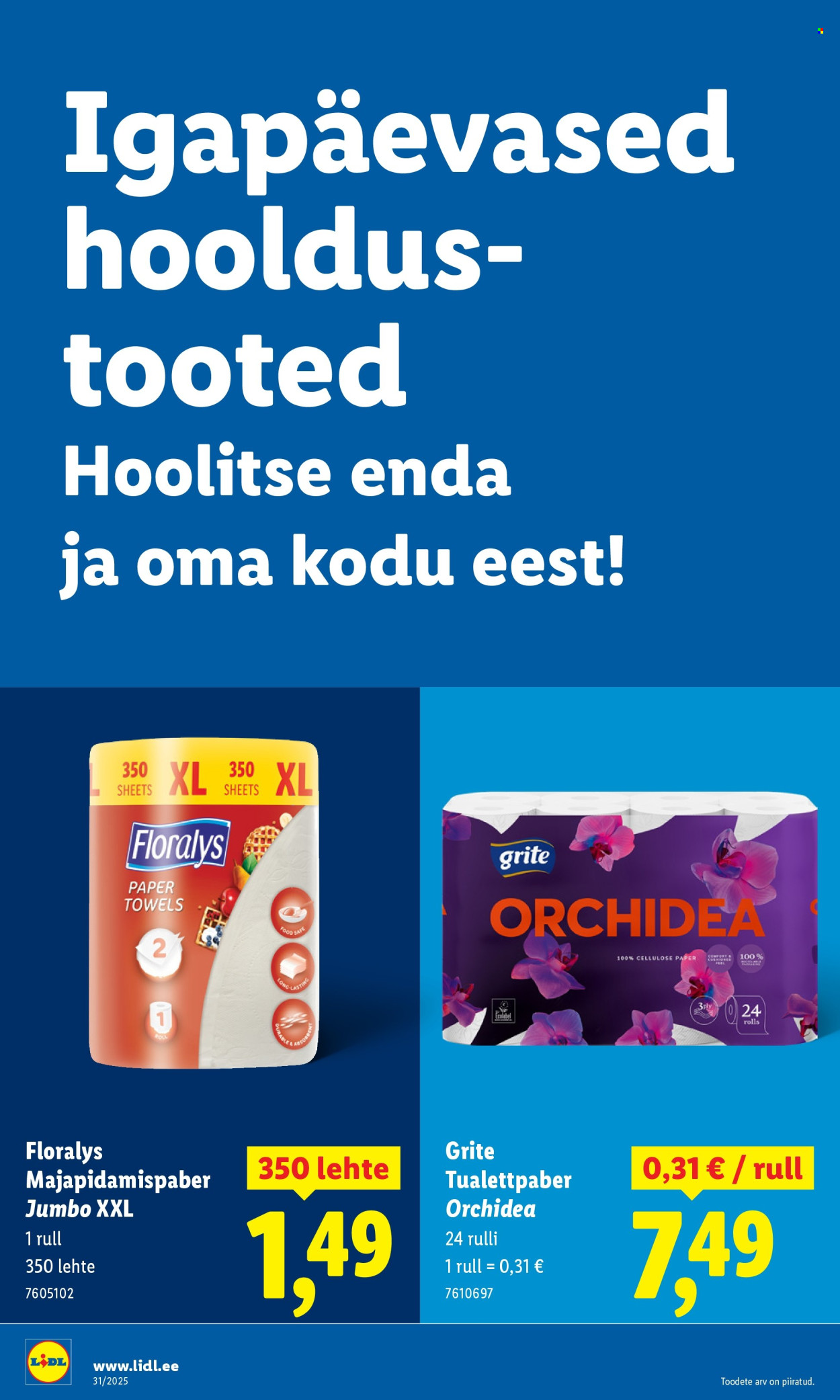 Lidl kliendileht - Kliendileht (28.07 - 3.08.2025)