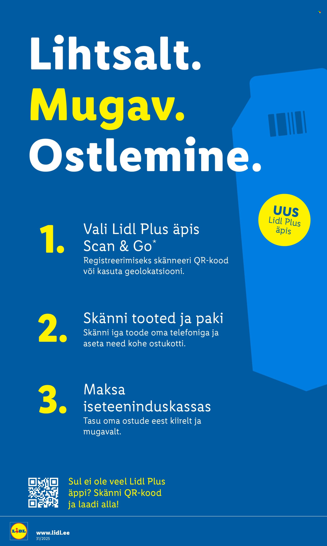Lidl kliendileht - Kliendileht (28.07 - 3.08.2025)