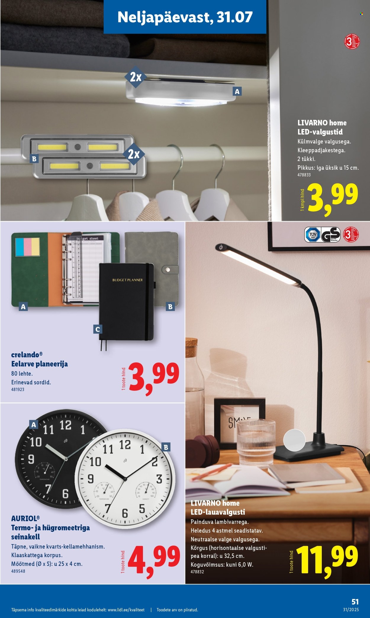 Lidl kliendileht - Kliendileht (28.07 - 3.08.2025)