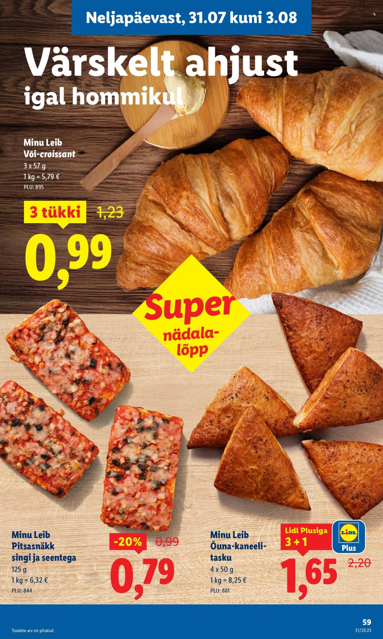 Lidl kliendileht - Kliendileht (28.07 - 3.08.2025)