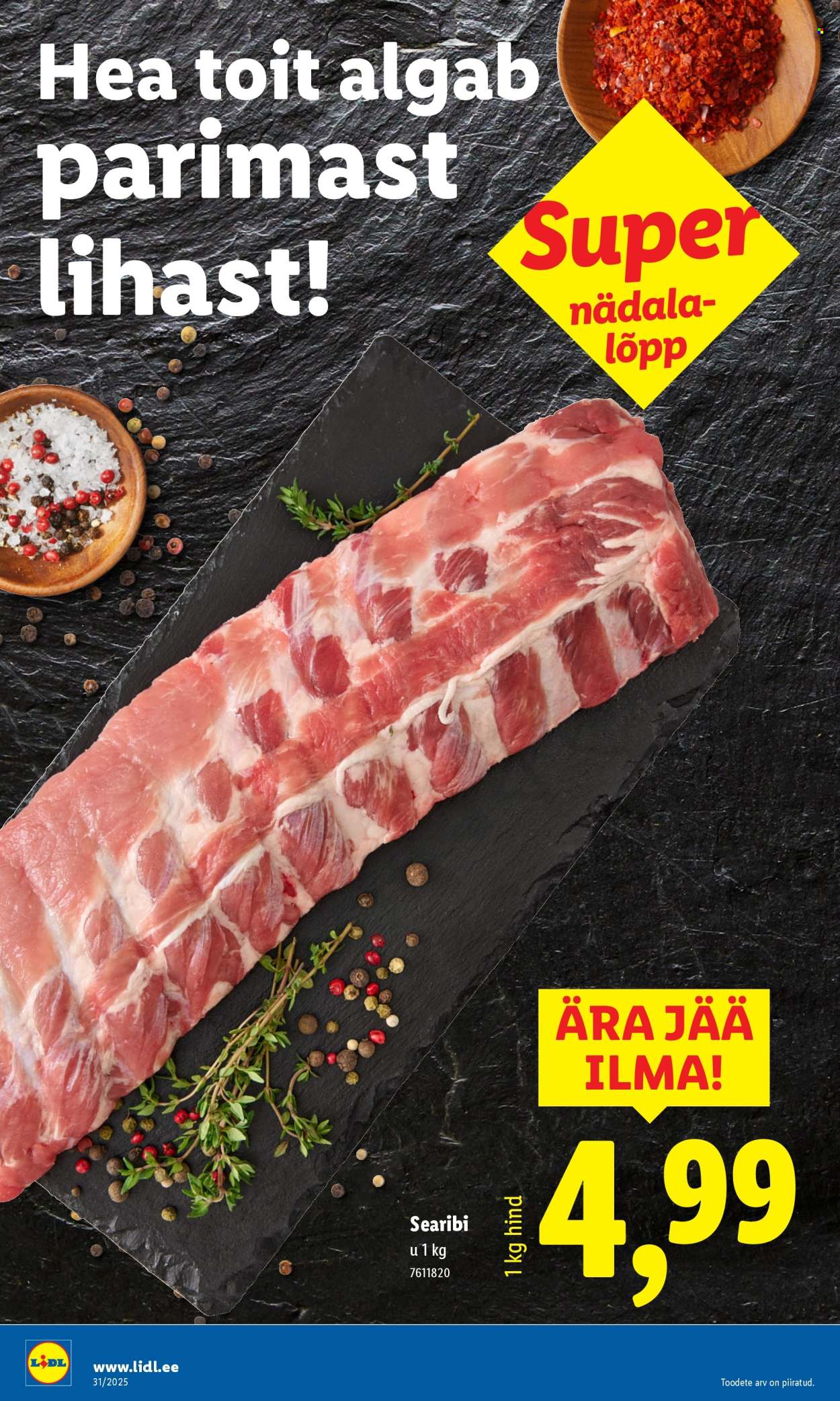 Lidl kliendileht - Kliendileht (28.07 - 3.08.2025)