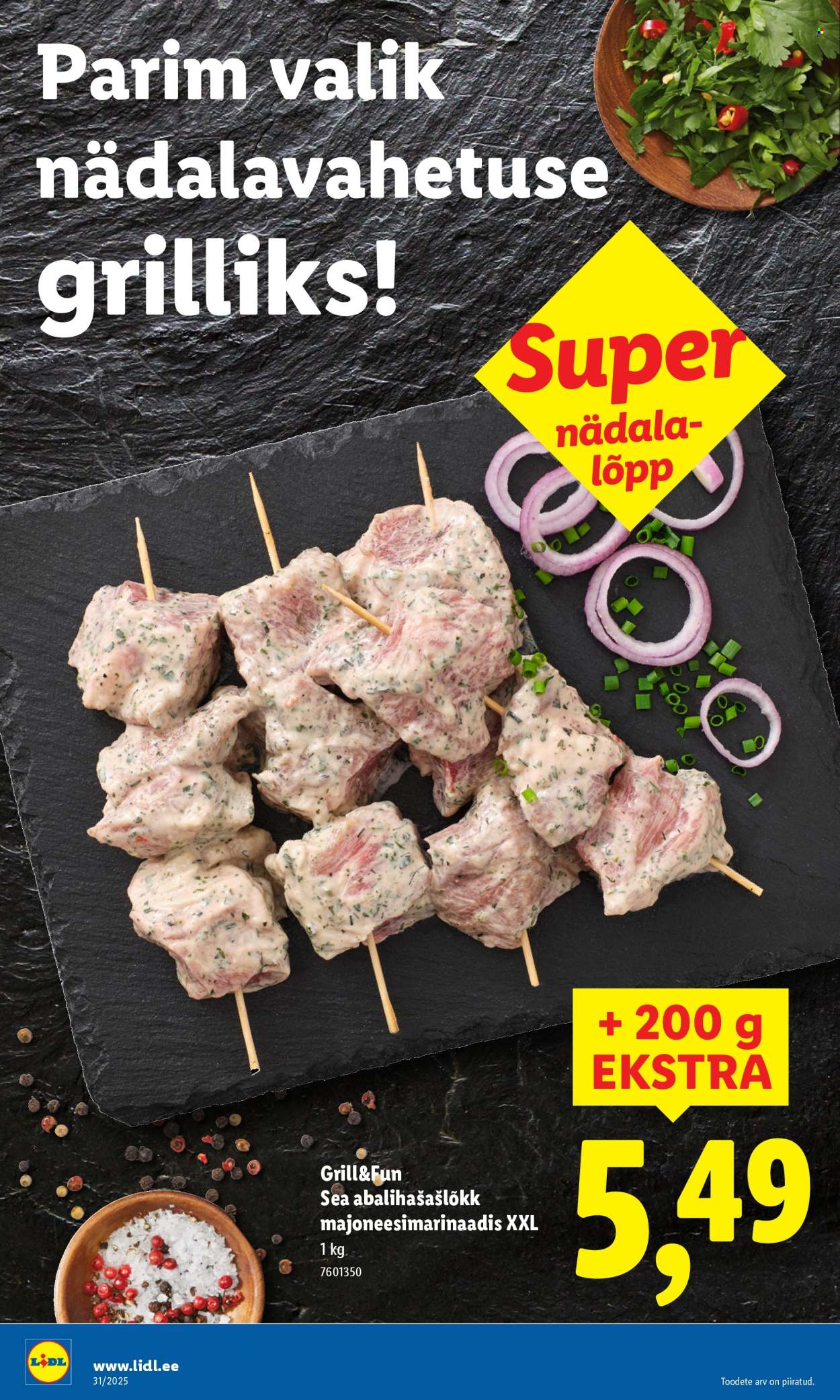 Lidl kliendileht - Kliendileht (28.07 - 3.08.2025)