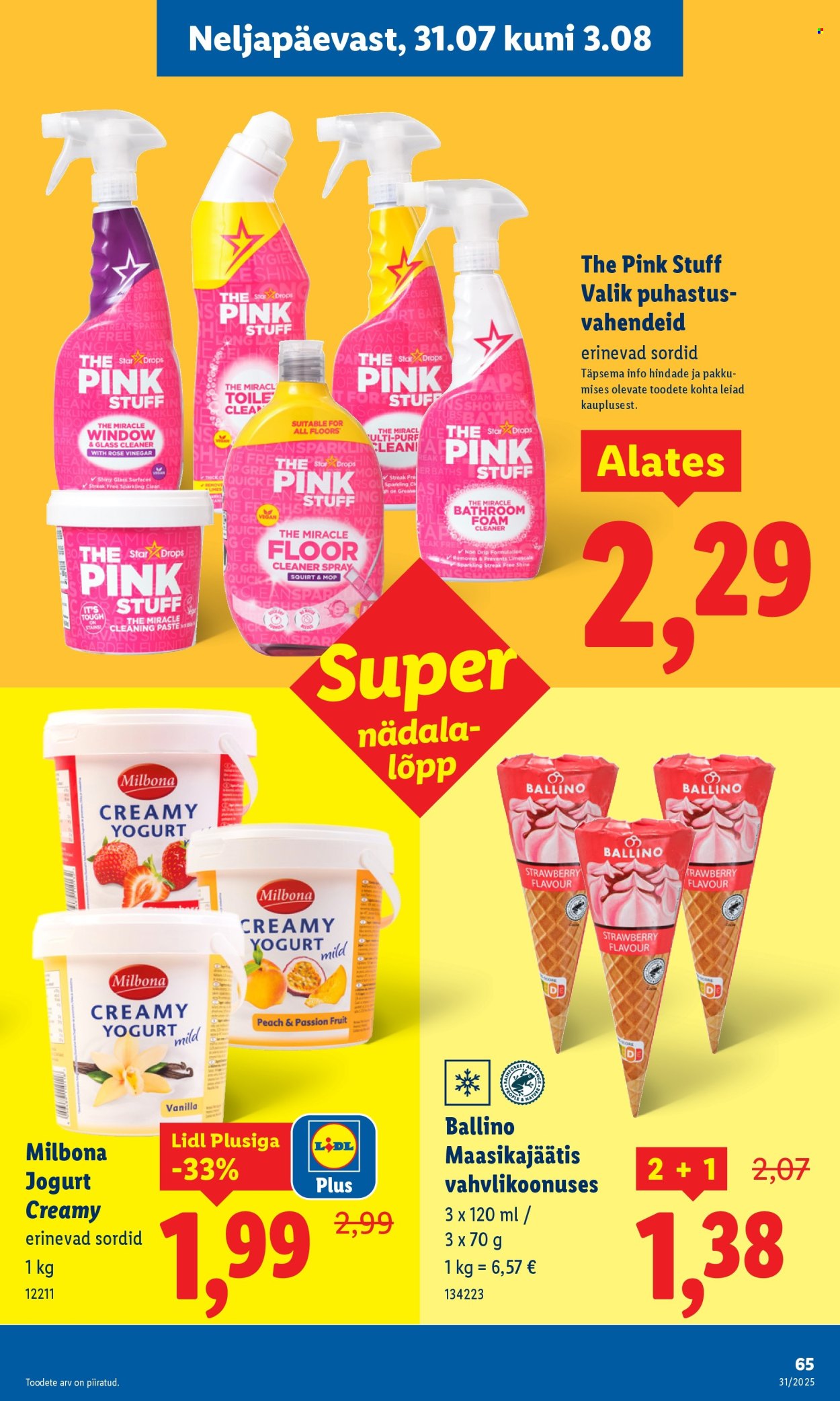 Lidl kliendileht - Kliendileht (28.07 - 3.08.2025)