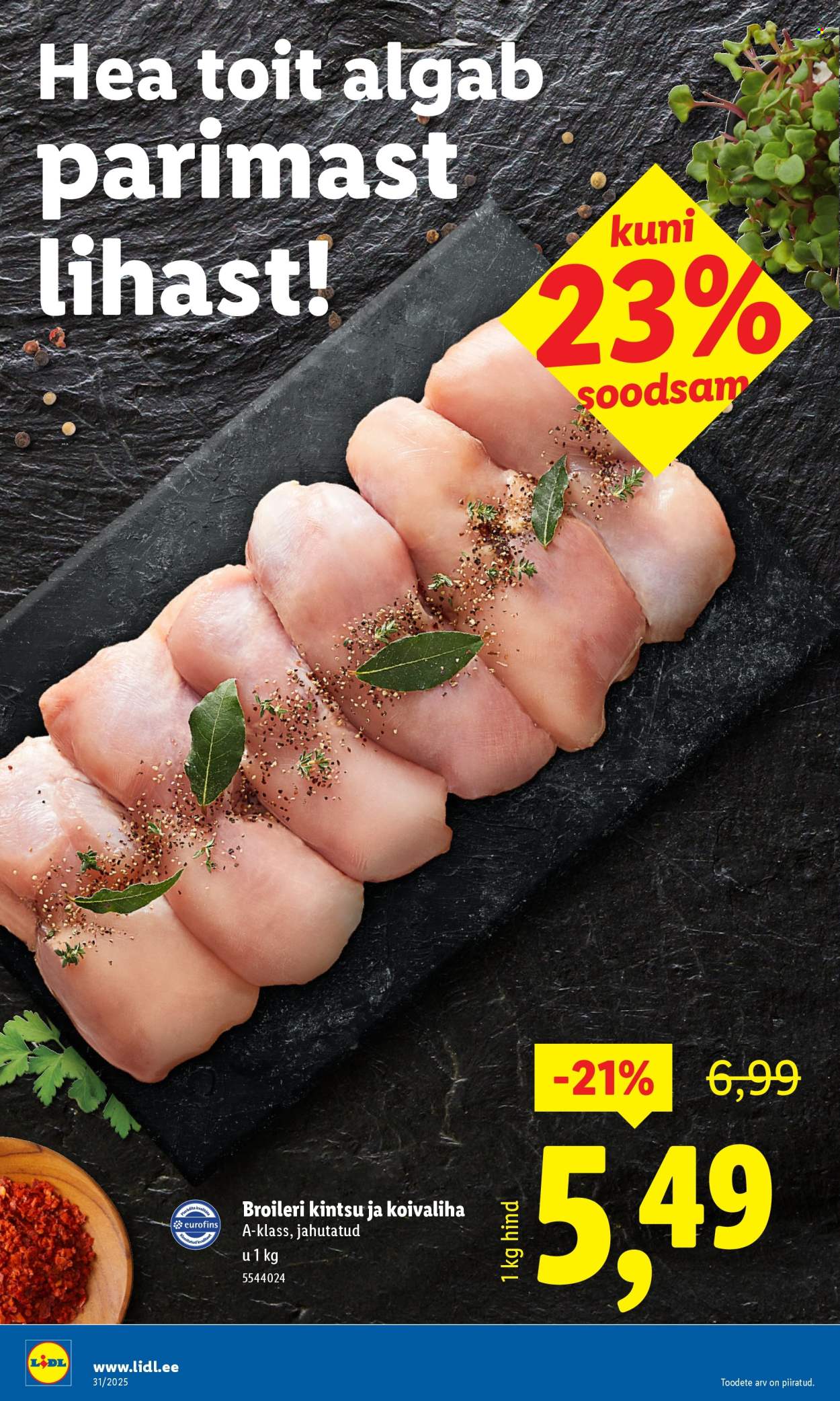 Lidl kliendileht - Kliendileht (28.07 - 3.08.2025)
