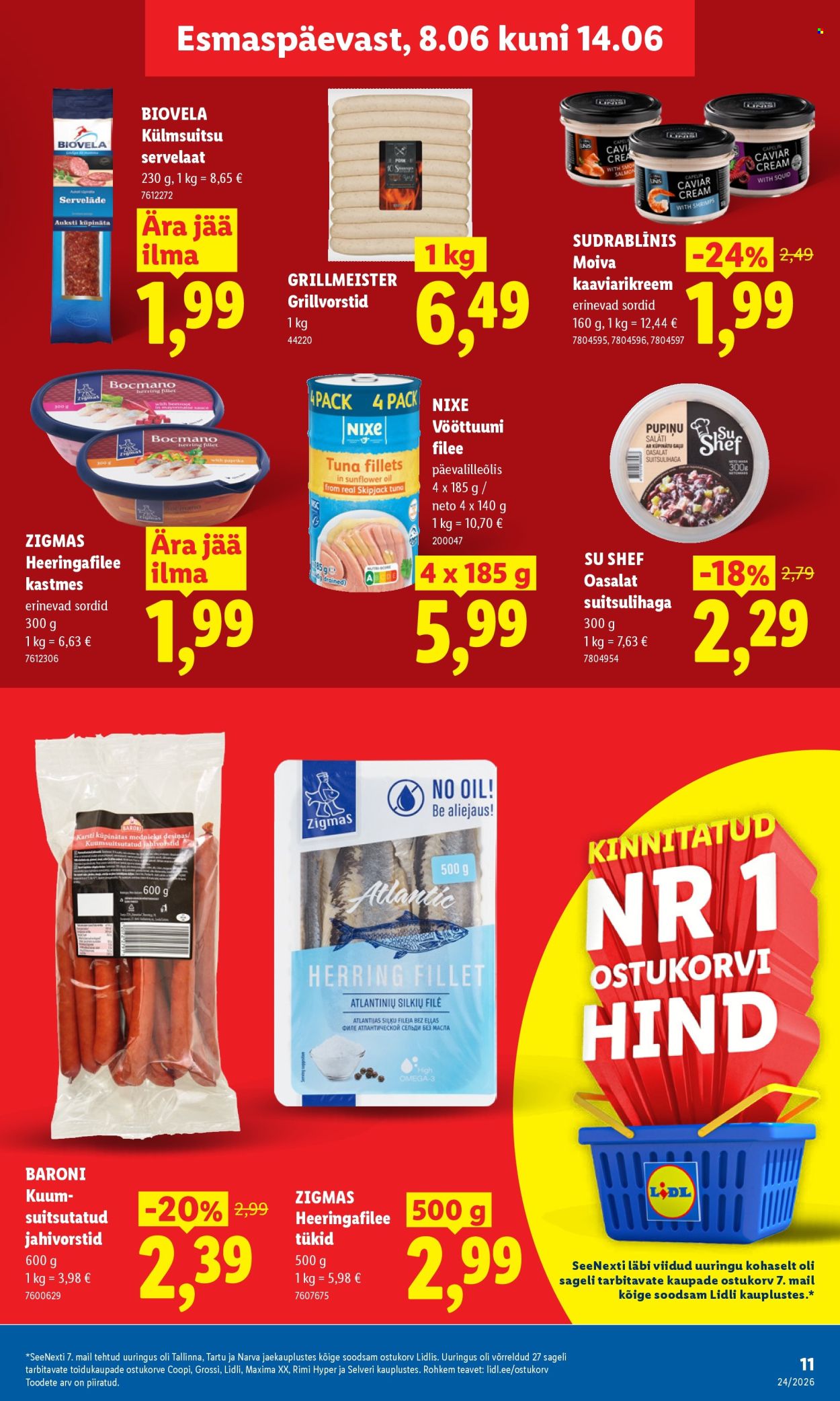 Lidl kliendileht (8.06 - 14.06.2026)