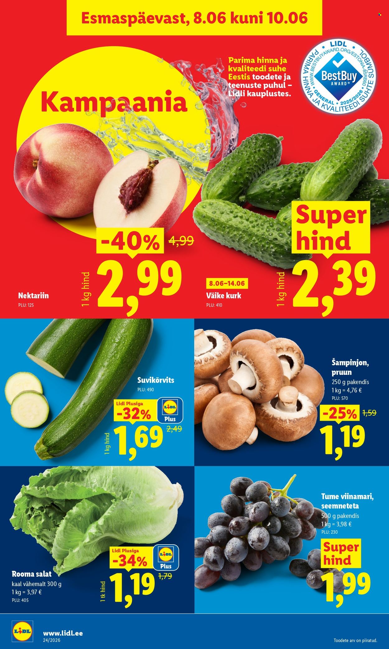 Lidl kliendileht (8.06 - 14.06.2026)