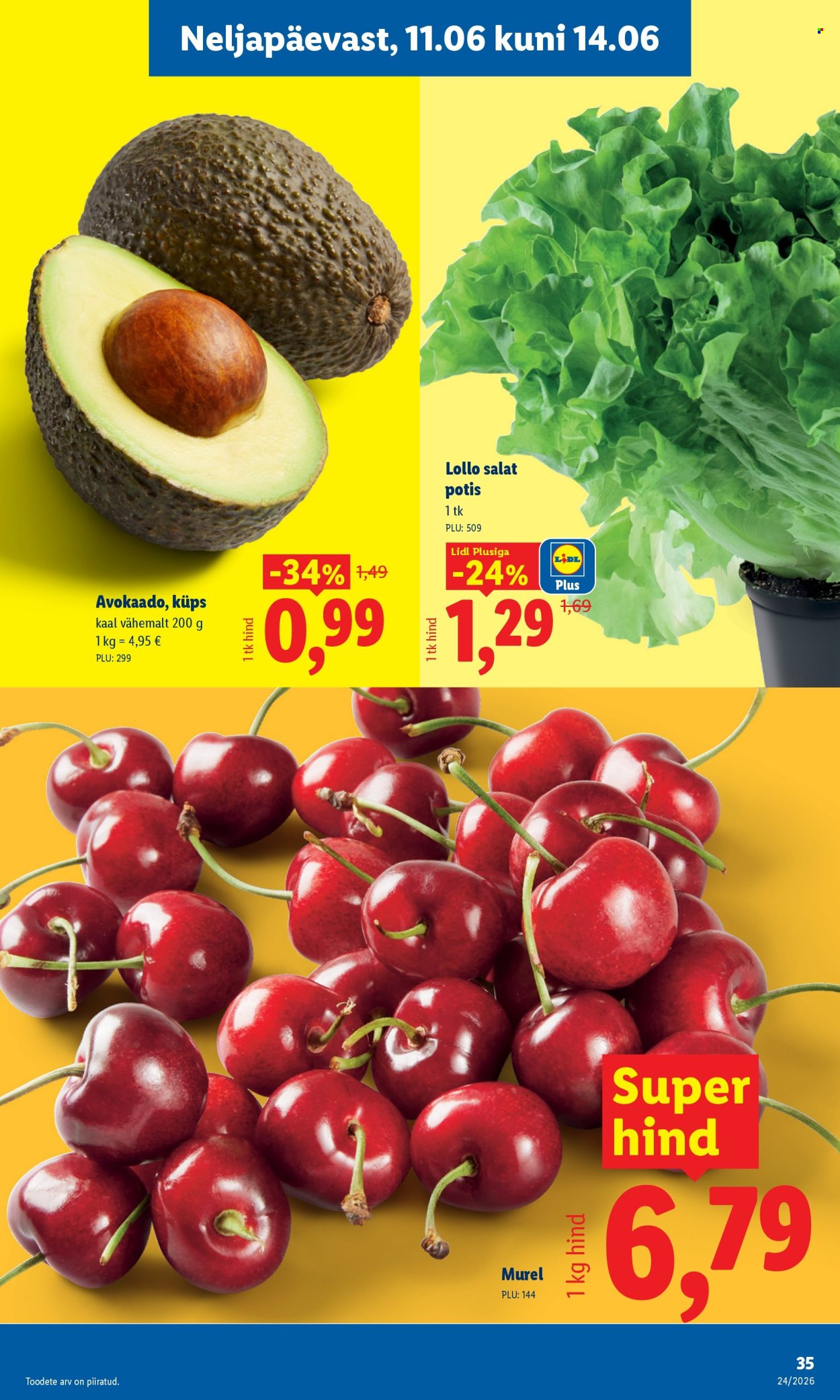 Lidl kliendileht (8.06 - 14.06.2026)