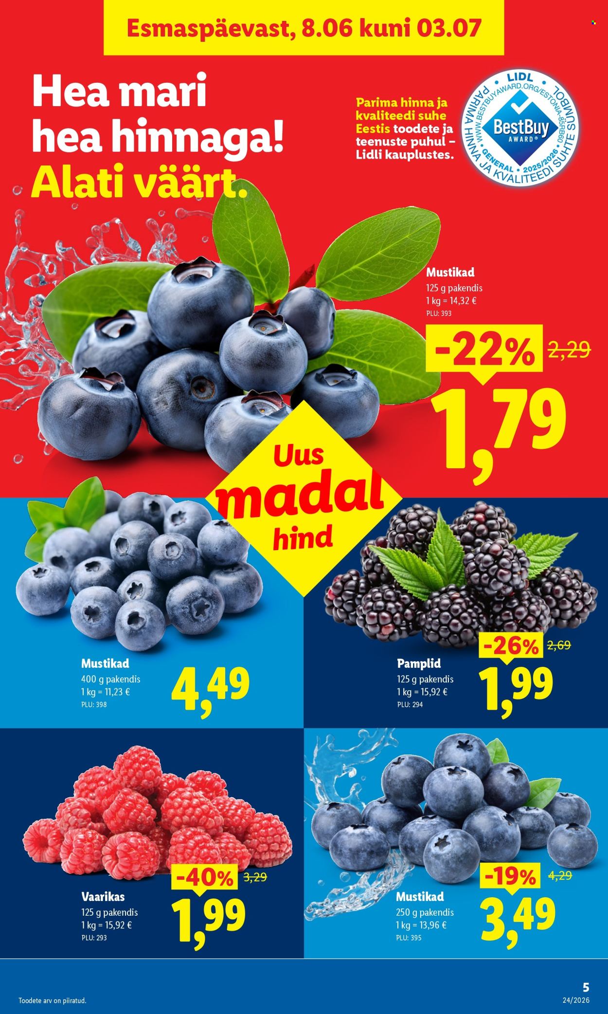 Lidl kliendileht (8.06 - 14.06.2026)