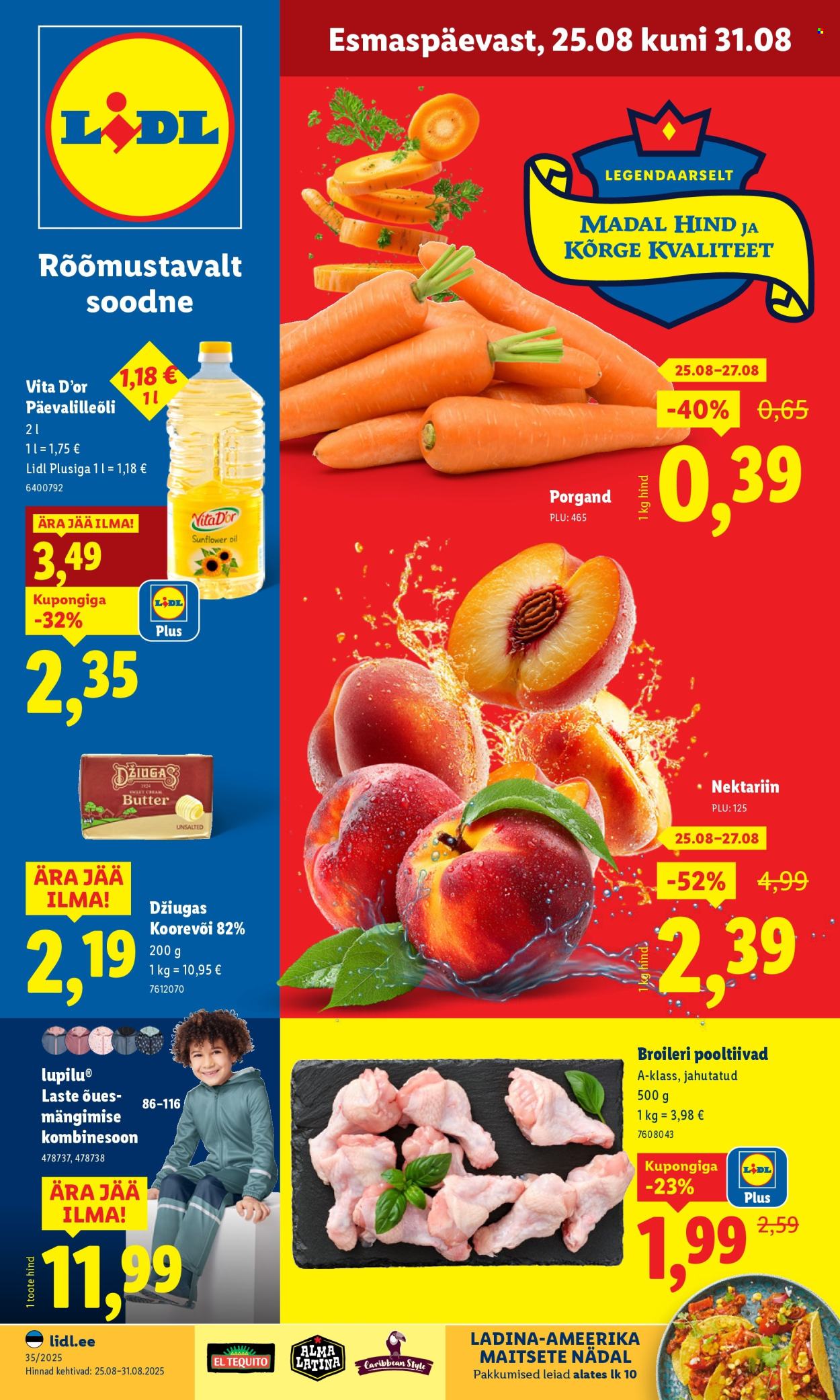 Lidl kliendileht - Kliendileht (25.08 - 31.08.2025)