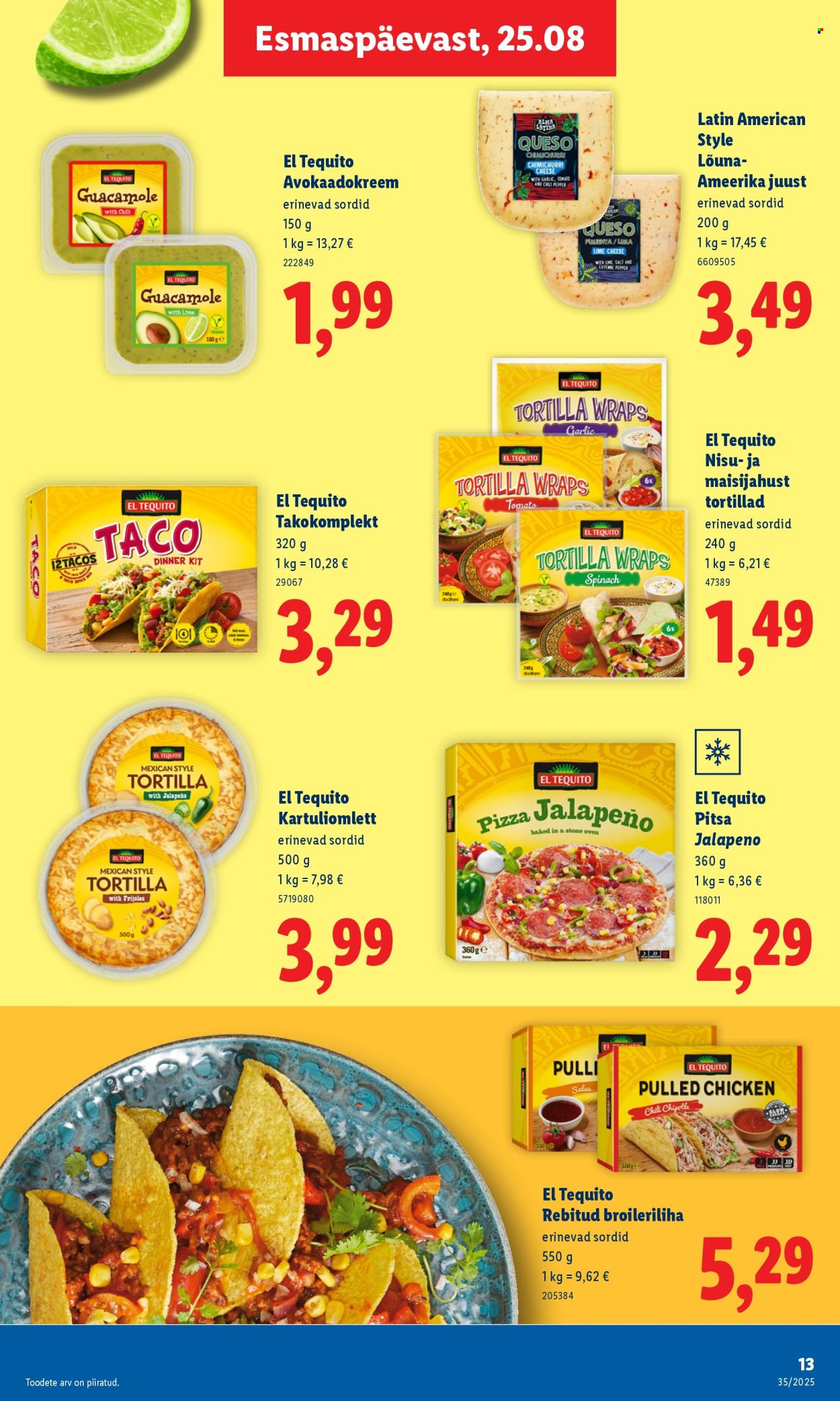 Lidl kliendileht - Kliendileht (25.08 - 31.08.2025)
