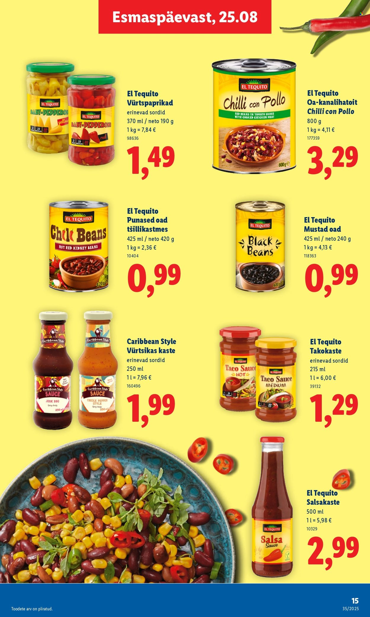 Lidl kliendileht - Kliendileht (25.08 - 31.08.2025)