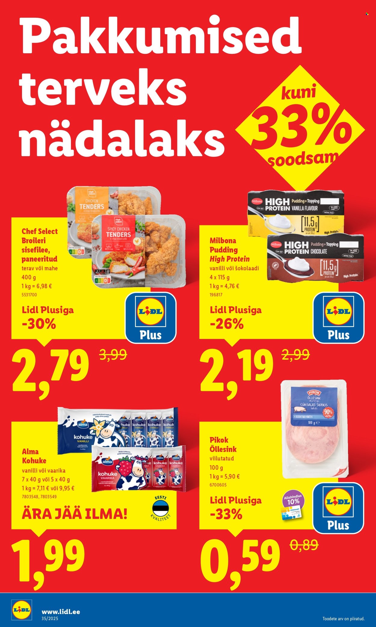 Lidl kliendileht - Kliendileht (25.08 - 31.08.2025)