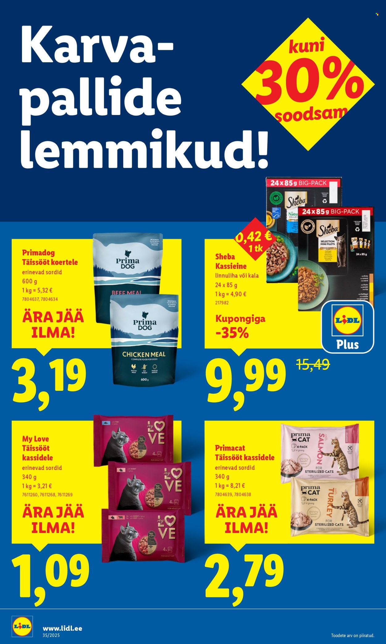 Lidl kliendileht - Kliendileht (25.08 - 31.08.2025)